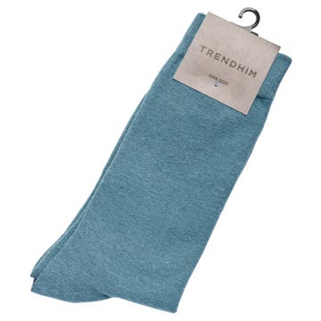 Magnus | Bensinblå sokker