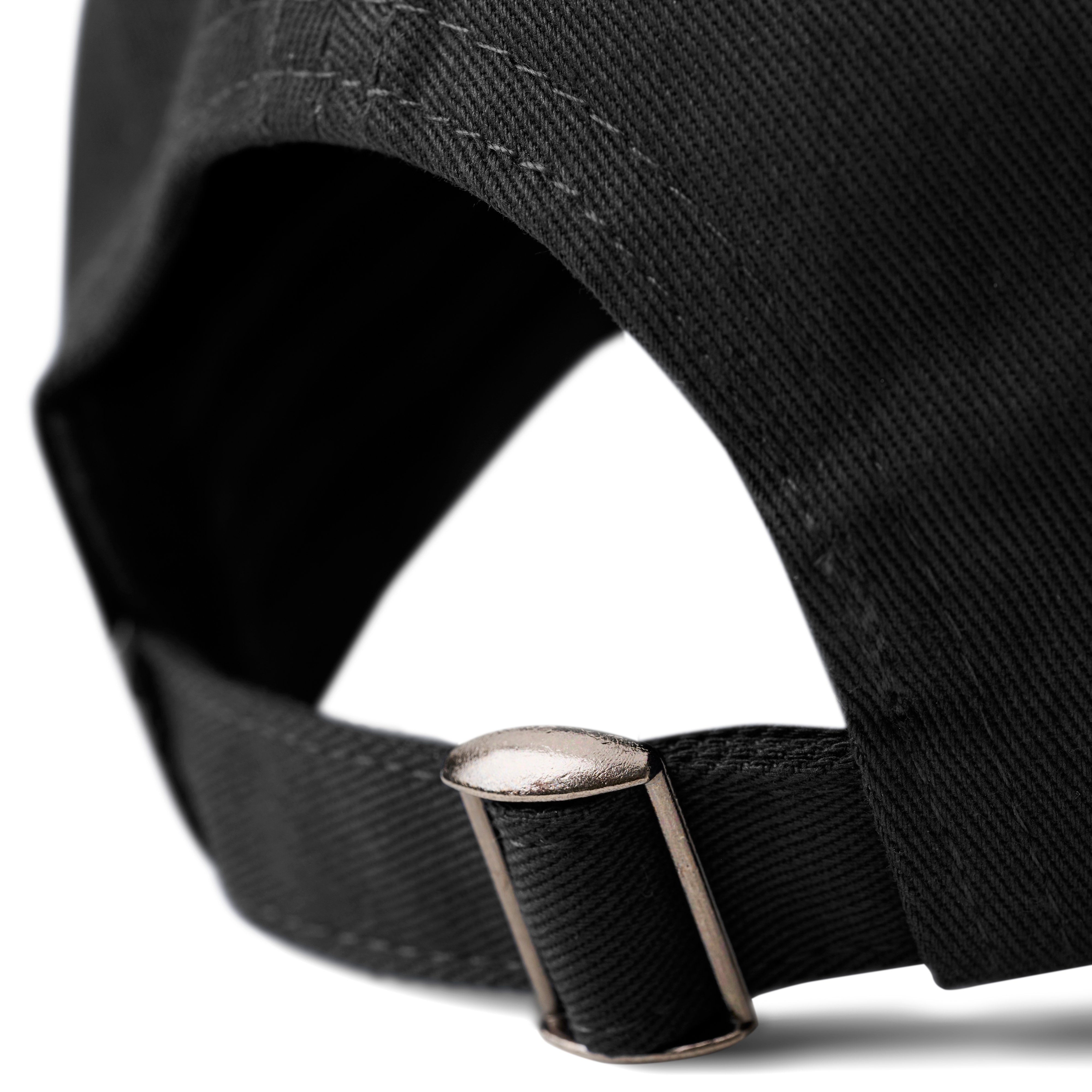 Schwarze weiche Kappe aus Bio-Baumwolle - 6