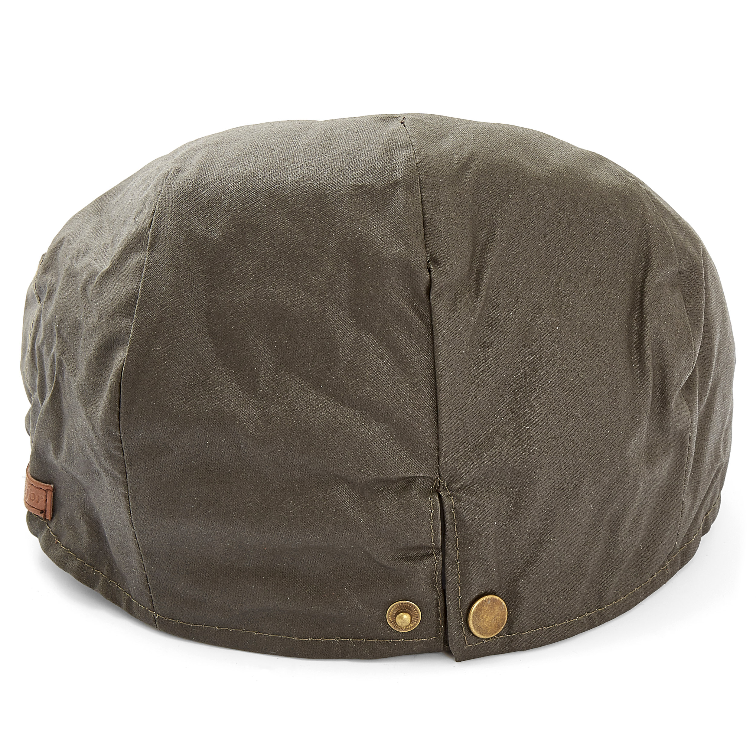 Grå Flad Kasket i Lærredstof - 2