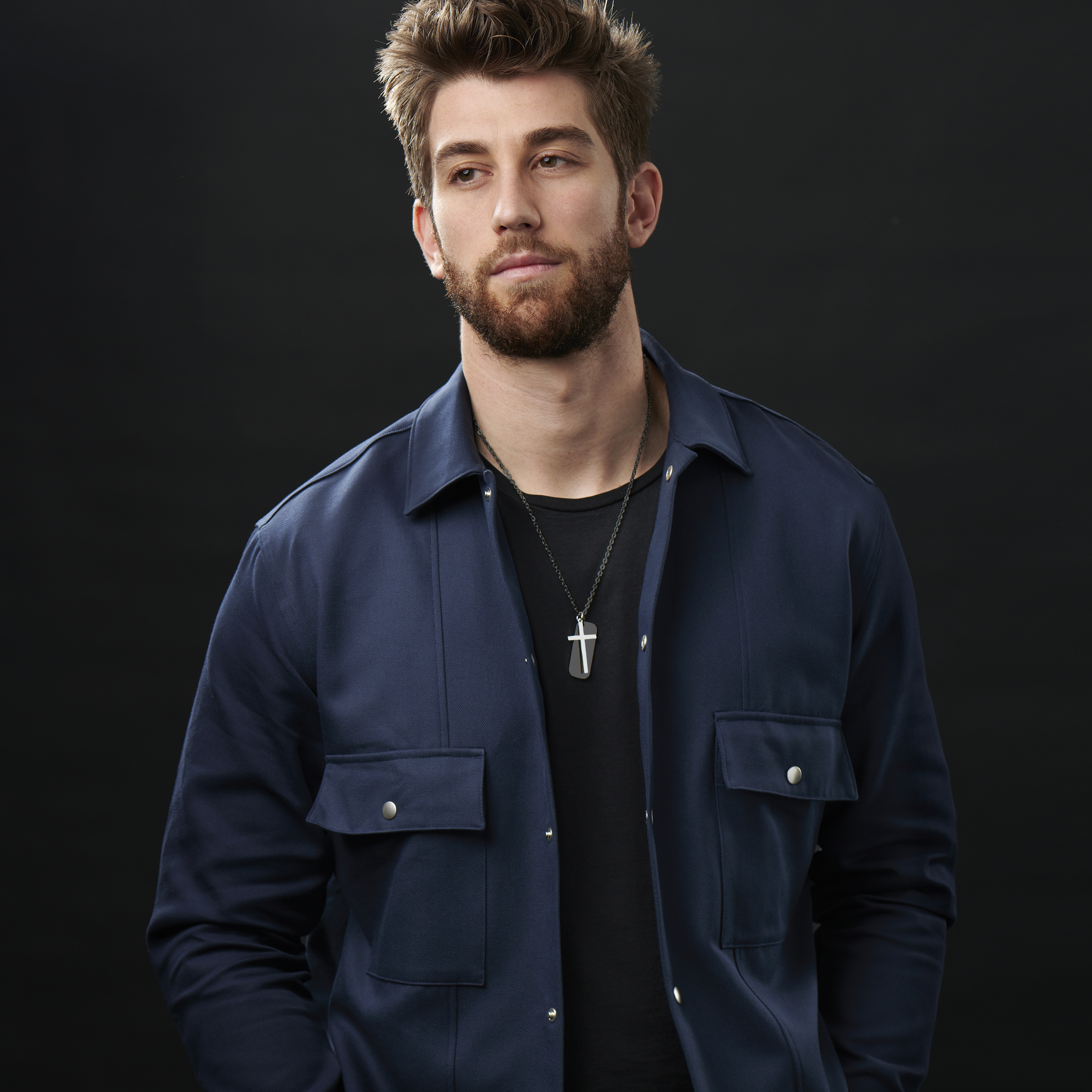 Immanueli risti ja musta isikuplaadiga kaelakee - 5