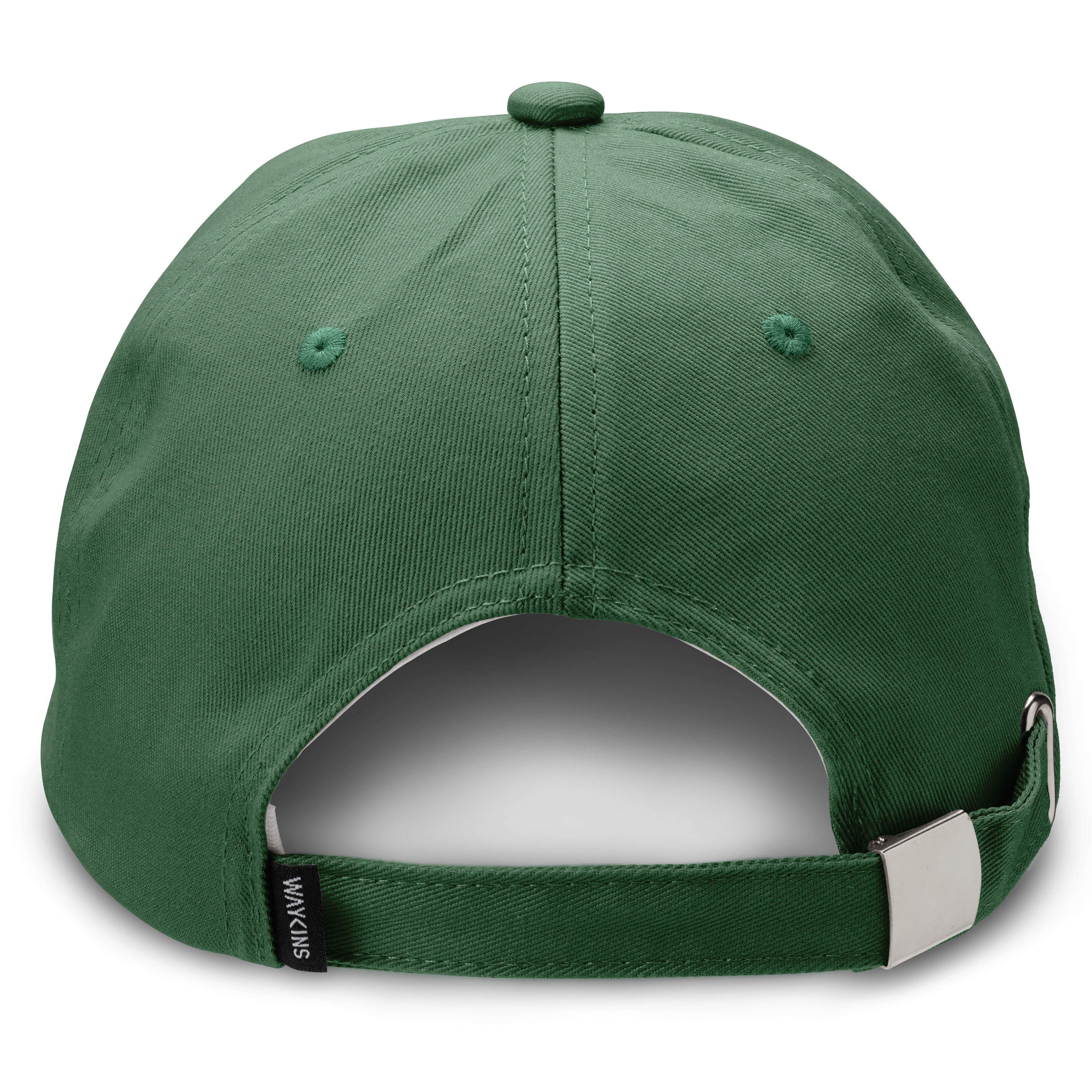 Waykins | Grüne schlichte Baumwoll-Cap - 2