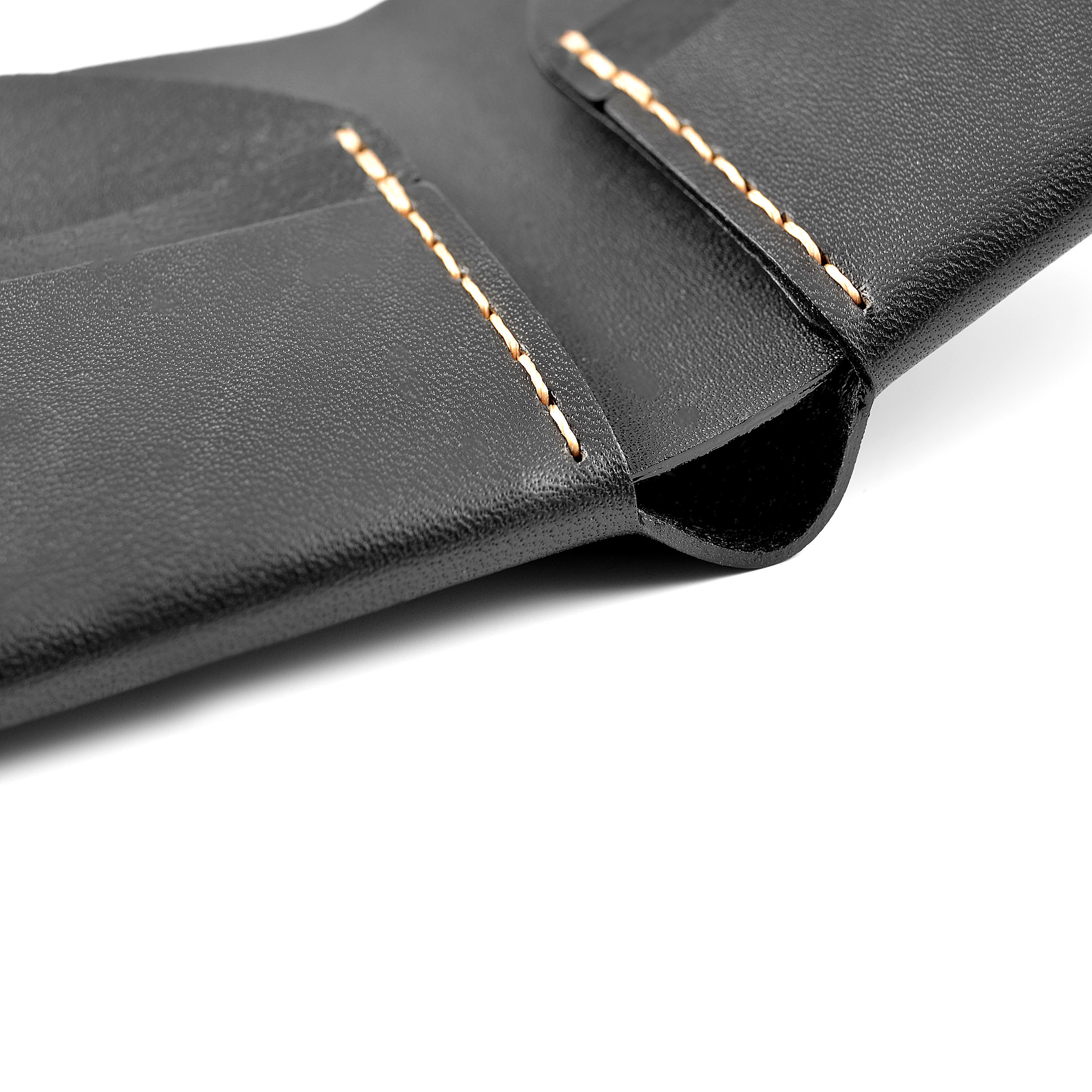 No. 6 Wallet Jet Top Stitch Geldbörse  - 9
