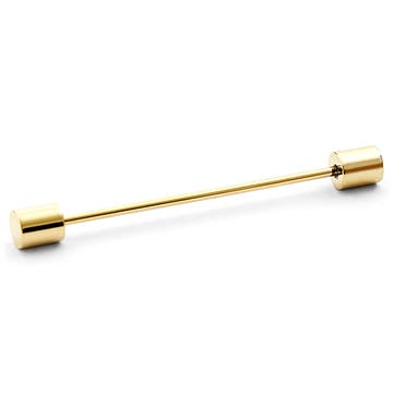 Gold-Tone Bar Collar Bar