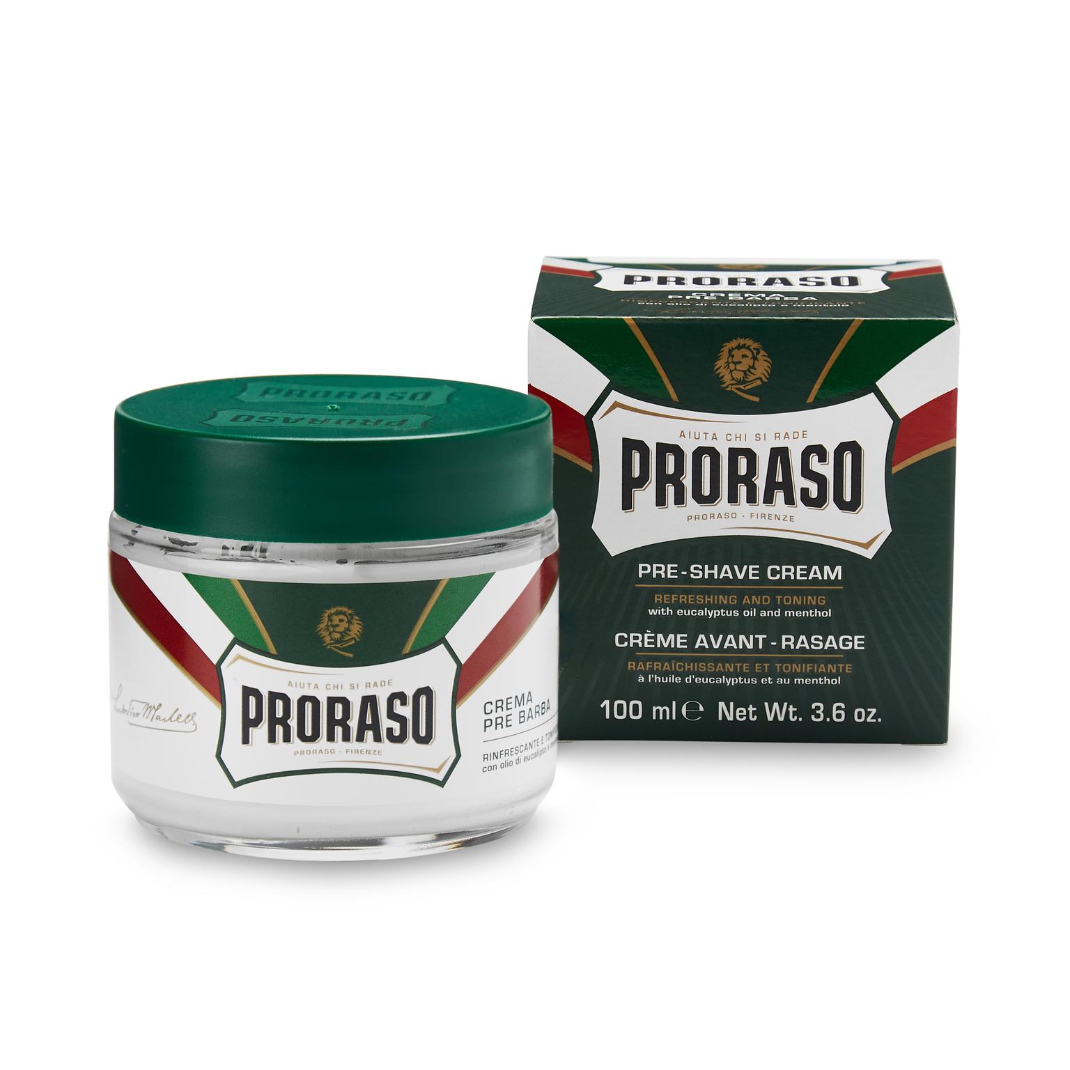 100ml Eucalyptus & Menthol Pre Shave Cream 100ml Eucalyptus & Menthol Pre Shave Cream