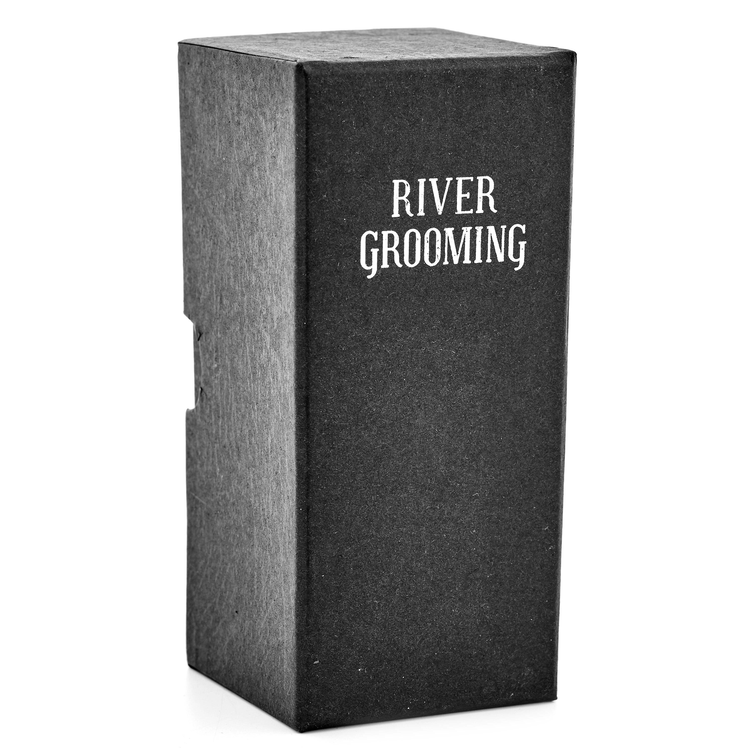 White Synthetic Shaving Brush - 3