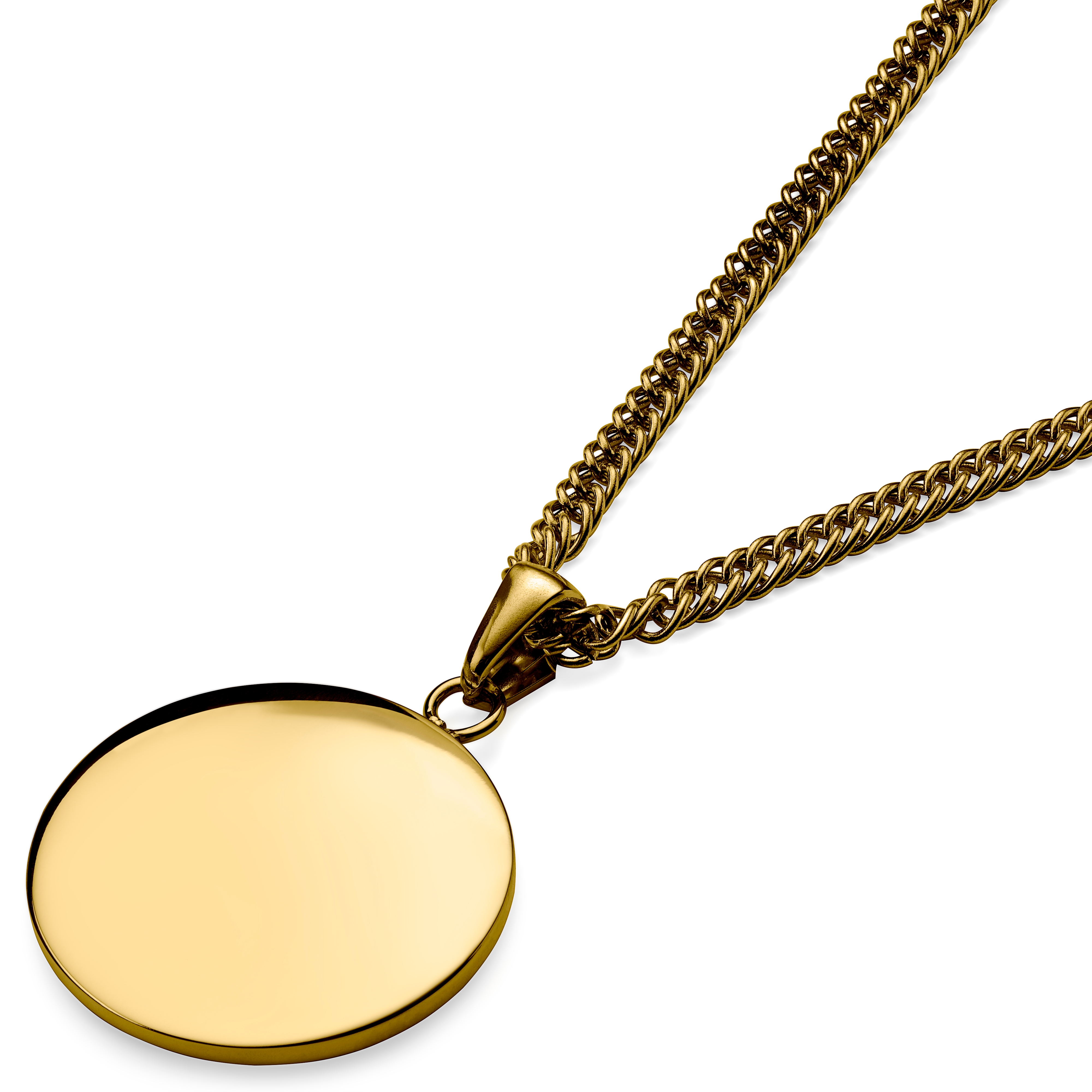 Sanctus | Gold-tone Virgin Mary Necklace - 6