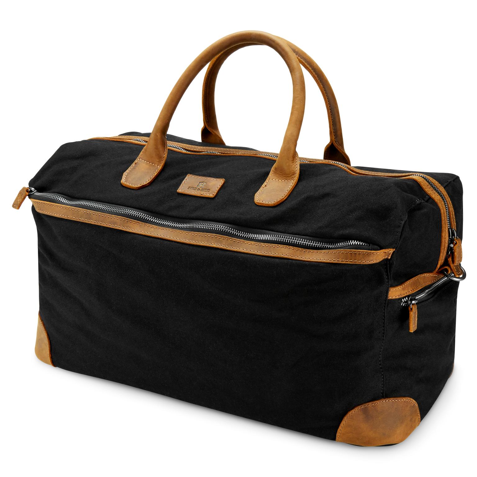 Μαύρη & Ταμπά Τσάντα Duffel Sutton Tarpa Μαύρη & Ταμπά Τσάντα Duffel Sutton Tarpa