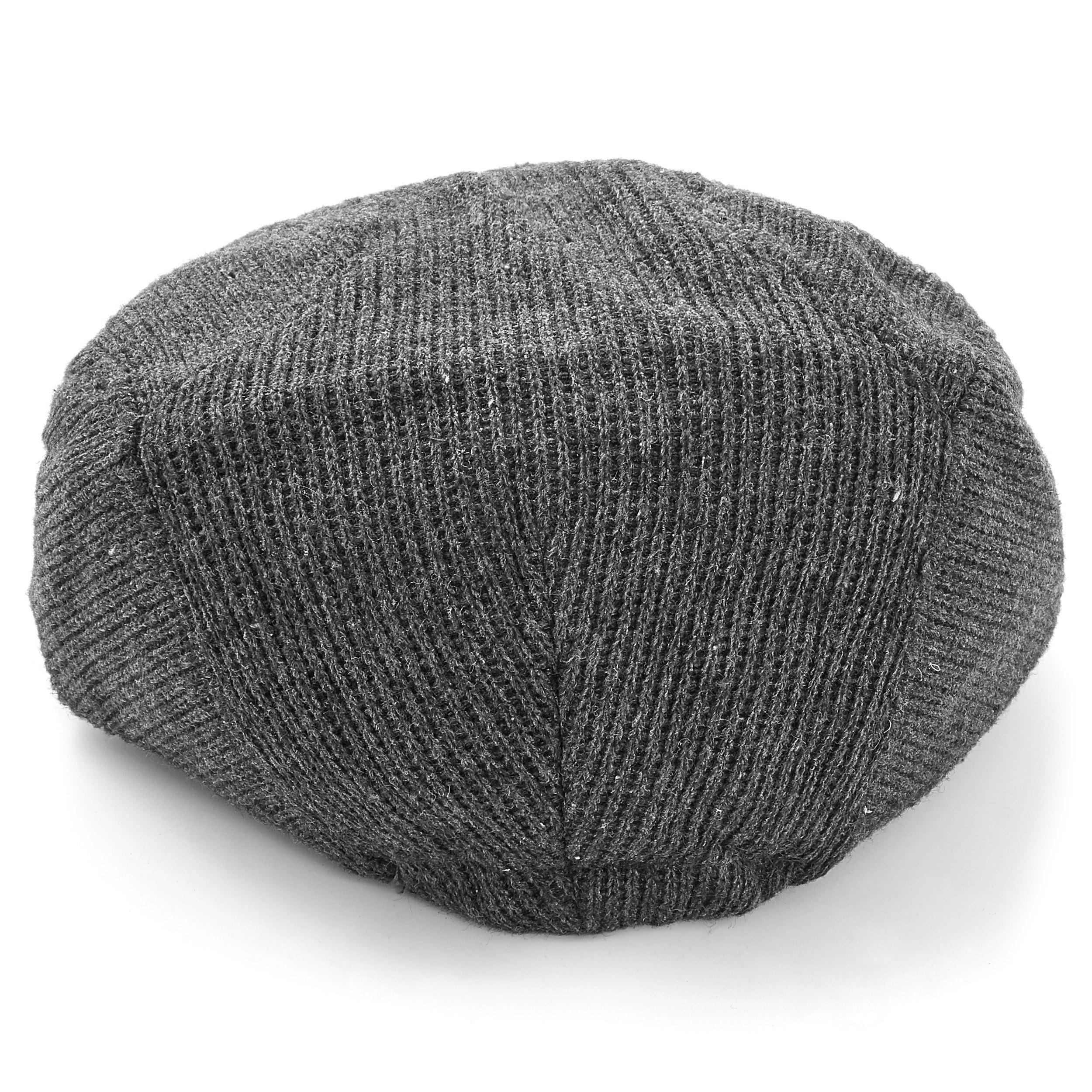 Tjock Grå Platt Keps - 3