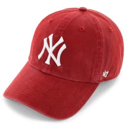 '47 CLEAN UP | Gorra rojo escarlata de los New York Yankees de la MLB