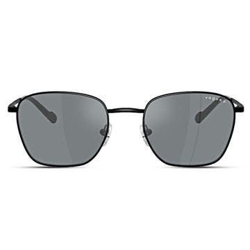Hexagonal Black Polarised Sunglasses | Vogue 0VO4322S Hexagonal Black Polarised Sunglasses | Vogue 0VO4322S