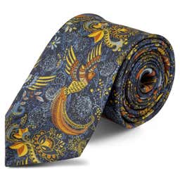 Bart Silk Boho Tie - 1 - primary thumbnail small_image gallery