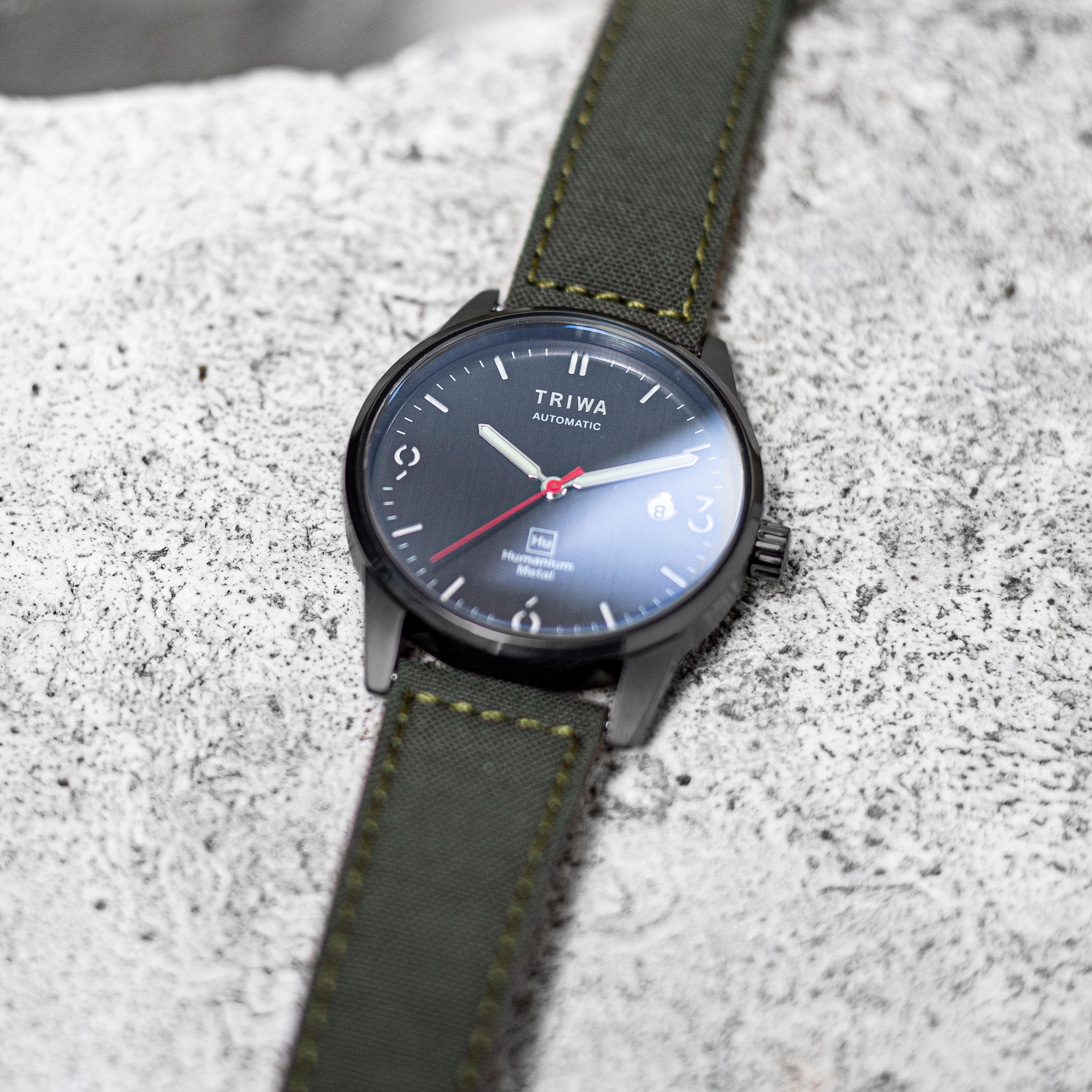 Hu39D Slate - zeleni sat - 4