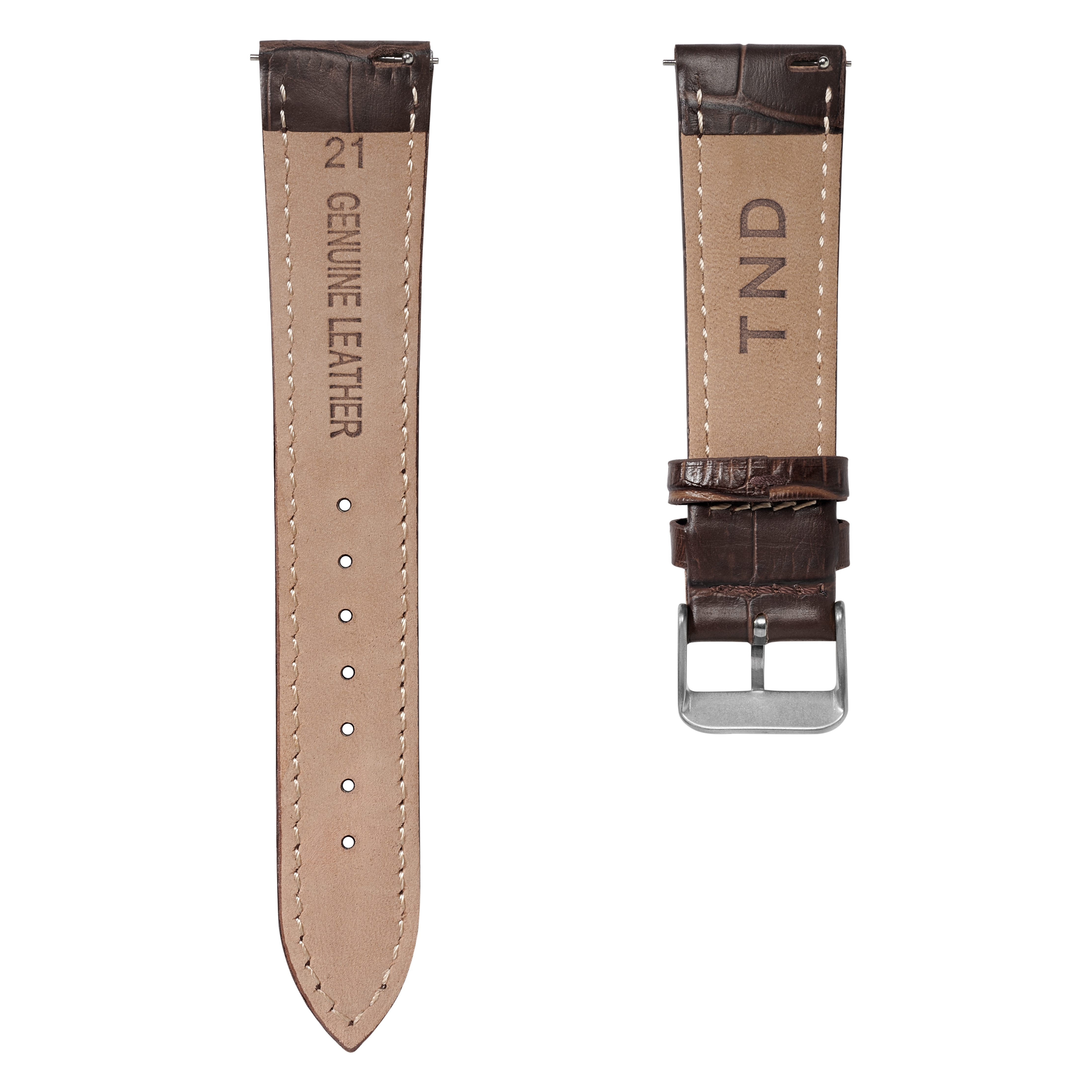 時計 18mm MORELLATO Crocodile Watch Straps-1. Amazon.com: Moran Alligator Leather Quick Release Watch Band