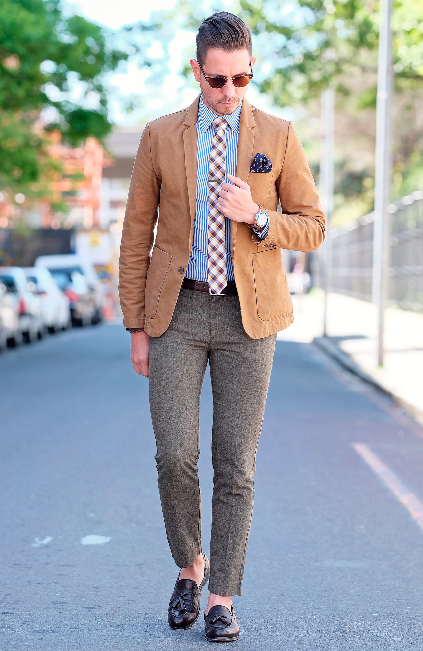 Mini Paisley Einstecktuch - 6