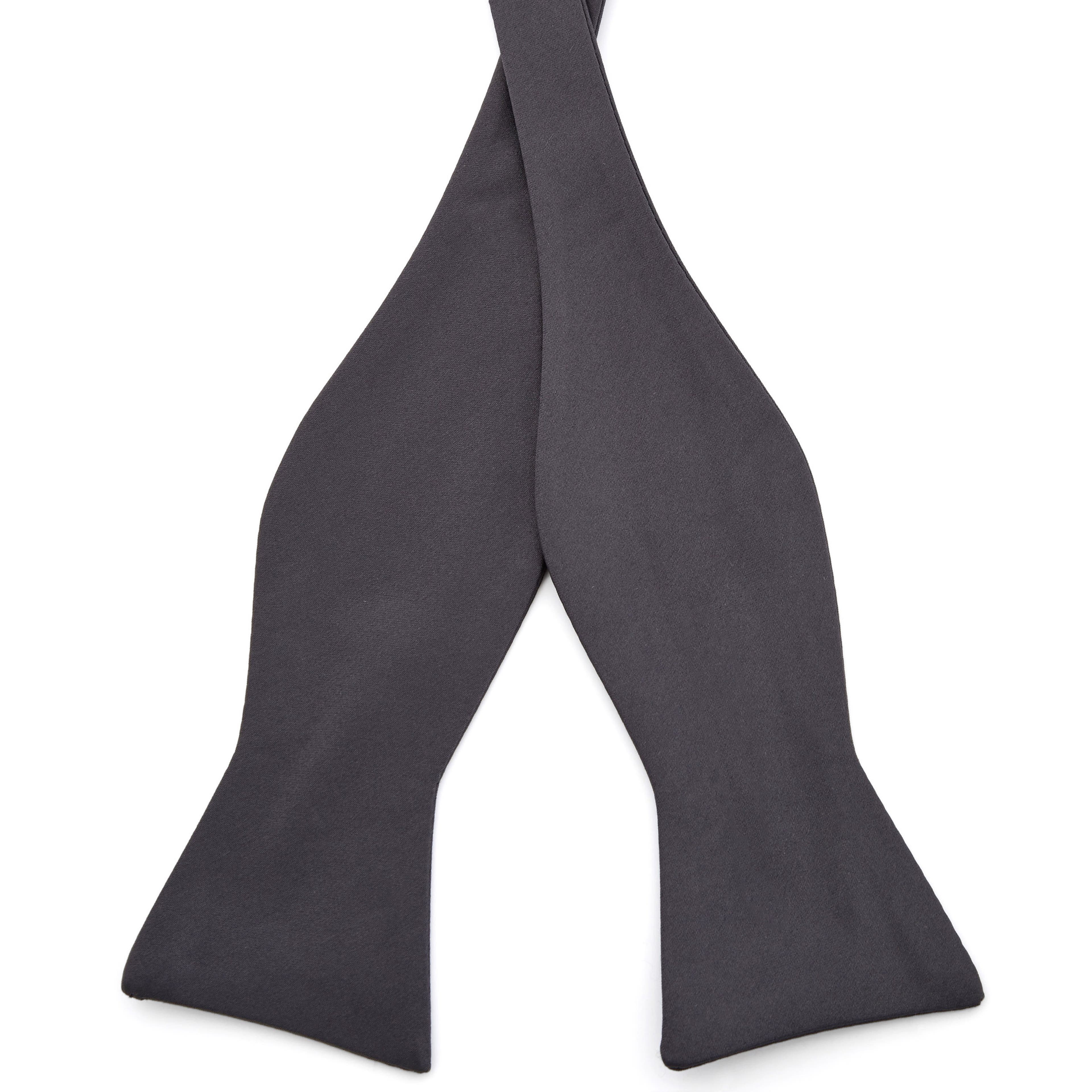 Charcoal Basic Self-Tie Bow Tie