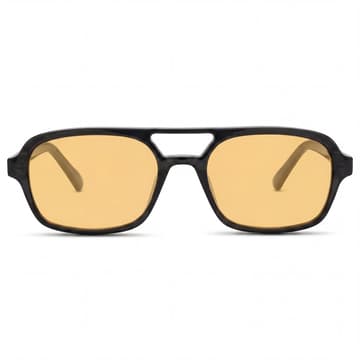 Spectrum | Smoky Black & Yellow Aviator Sunglasses Spectrum | Smoky Black & Yellow Aviator Sunglasses