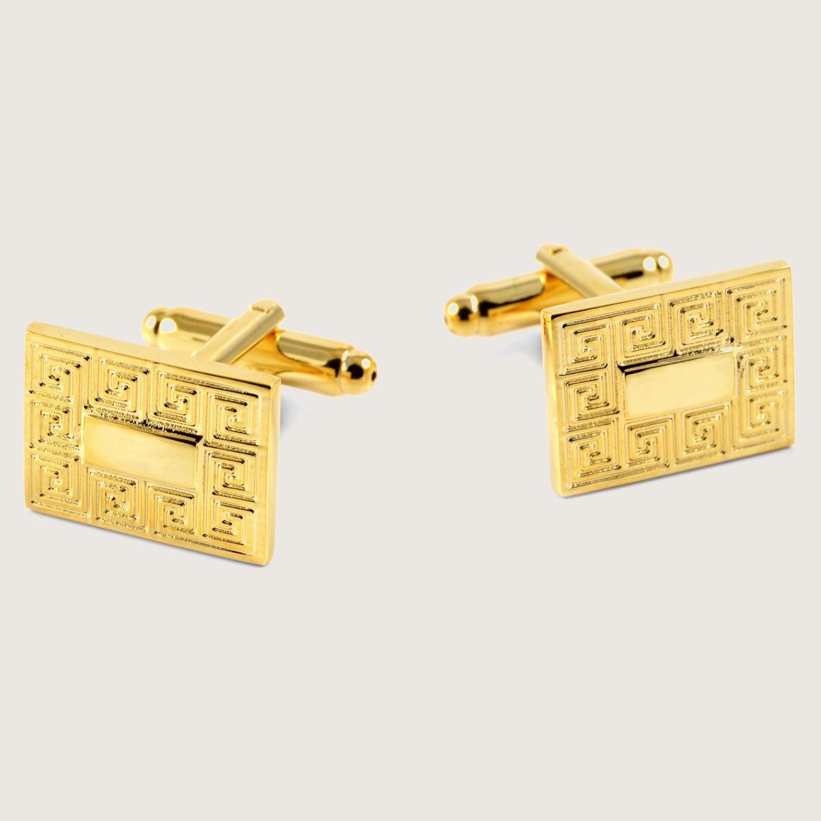 Boutons de manchette en argent 925 à encoches | En stock ! | Northern