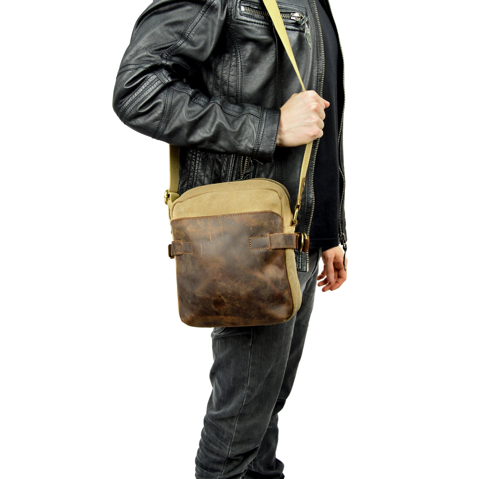 Bandolera crema Kazuno  - 2