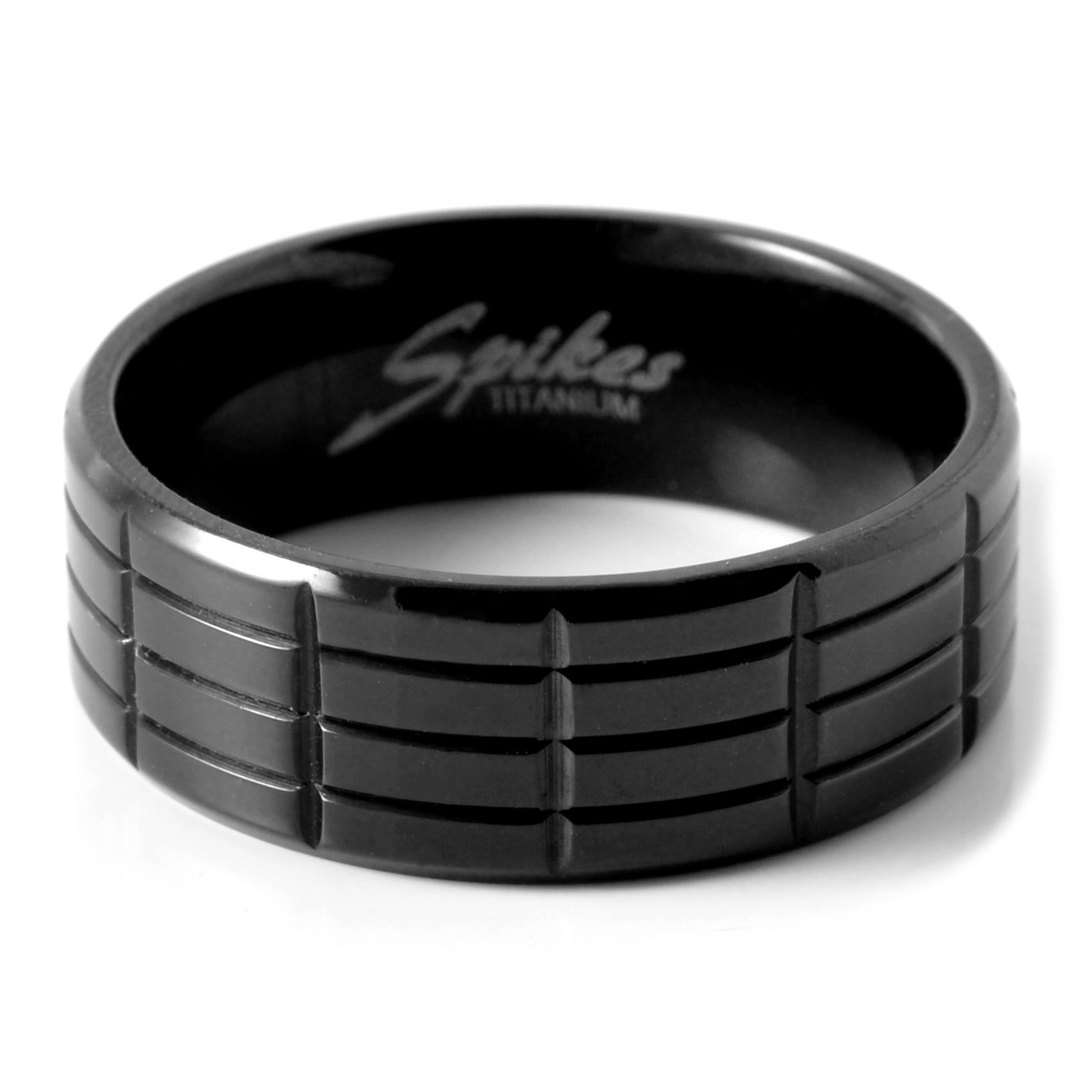 Δαχτυλίδι Τιτανίου Triple Grooved - 2