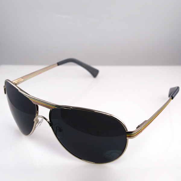 Sølv Rasta Aviator Solbriller - 1