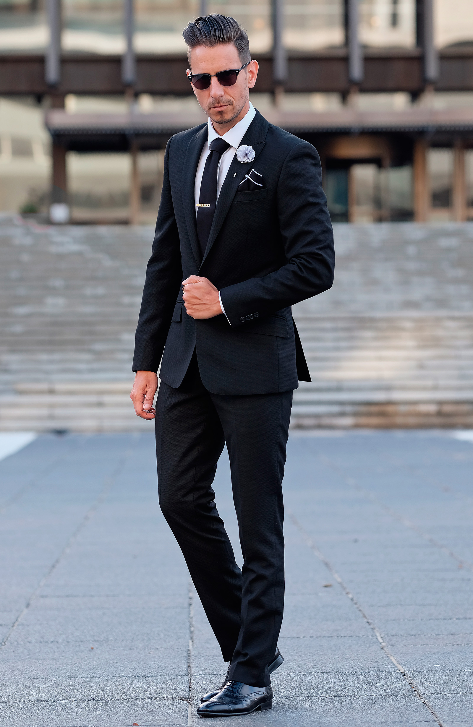 Löwe Tribut 925er Gold Manschettenknöpfe - 6