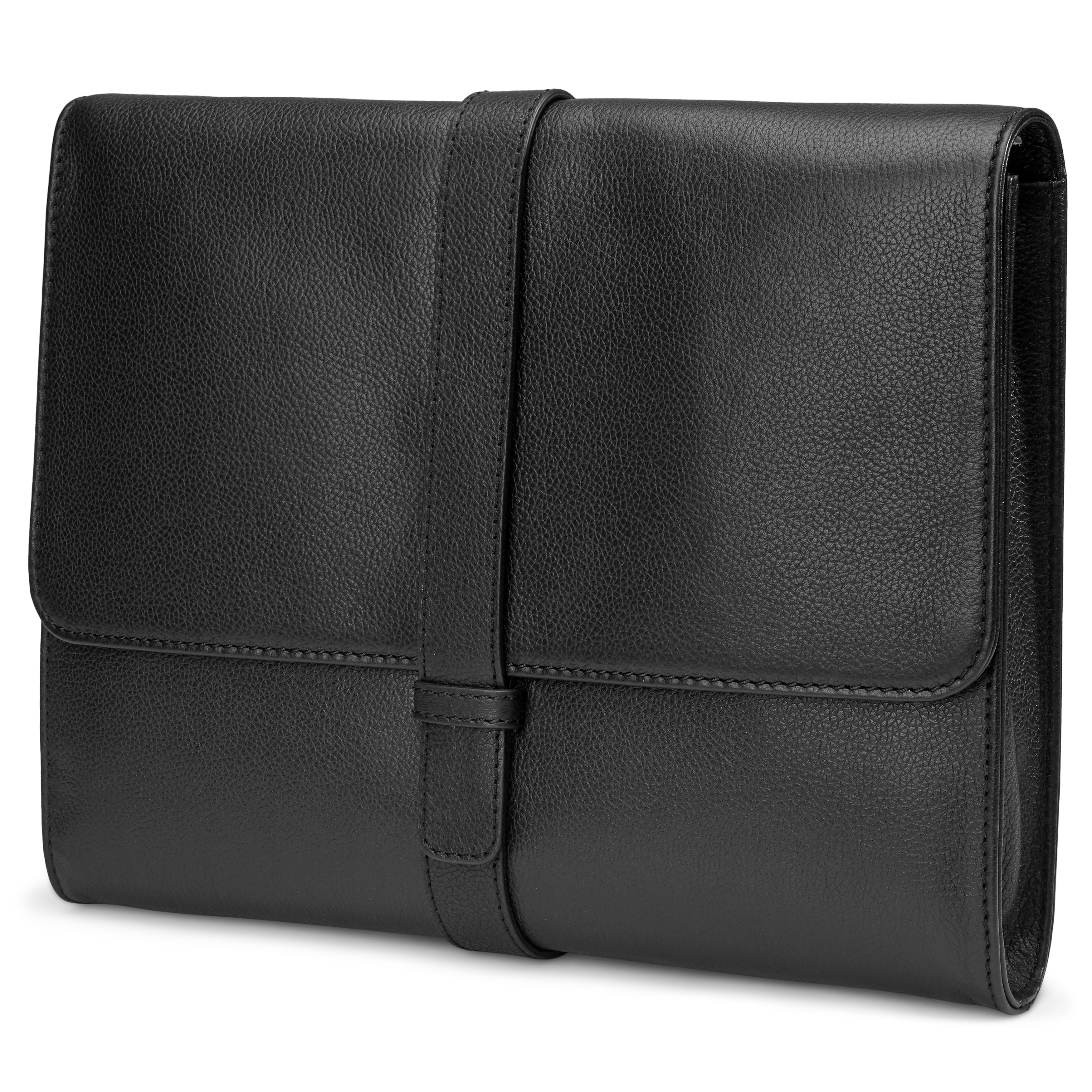 Custodia per tablet Lyndon in pelle nera da 9,7 " - 1