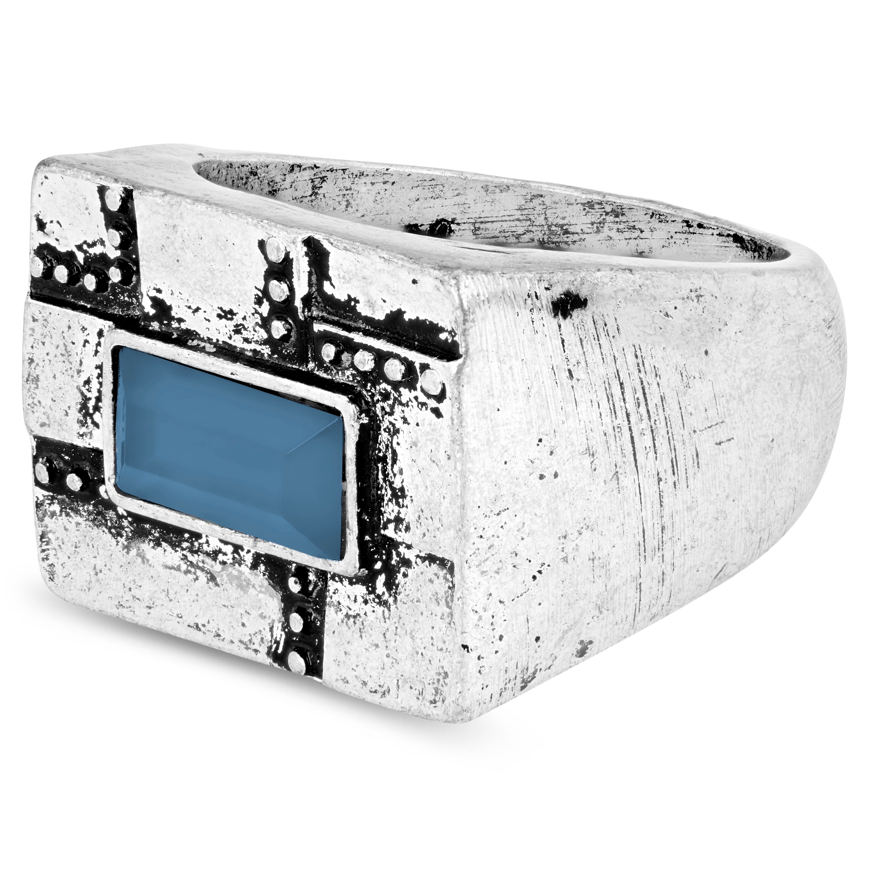 Anello Miller blu - 1