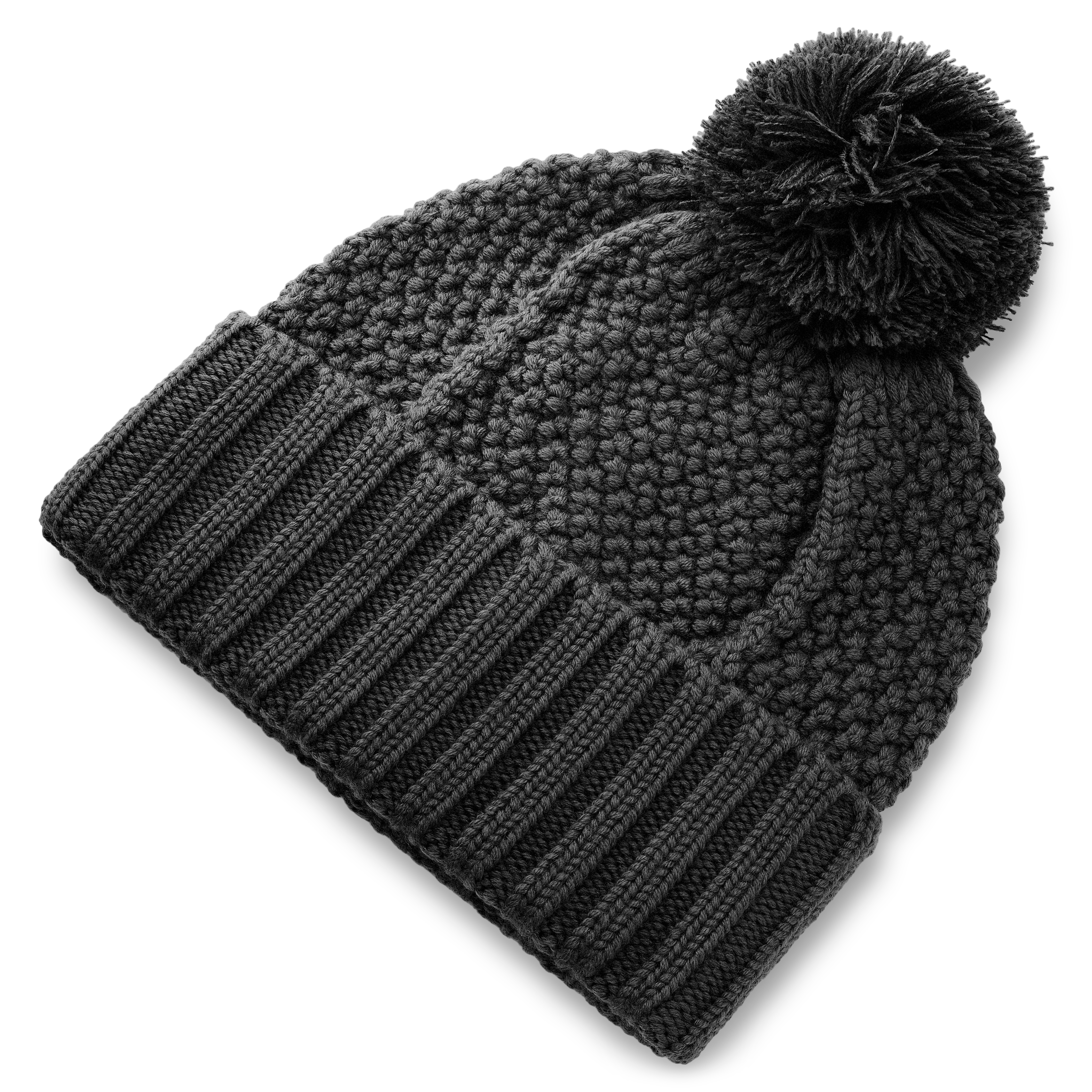 Karl | Grey Merino Kane Beanie - 6