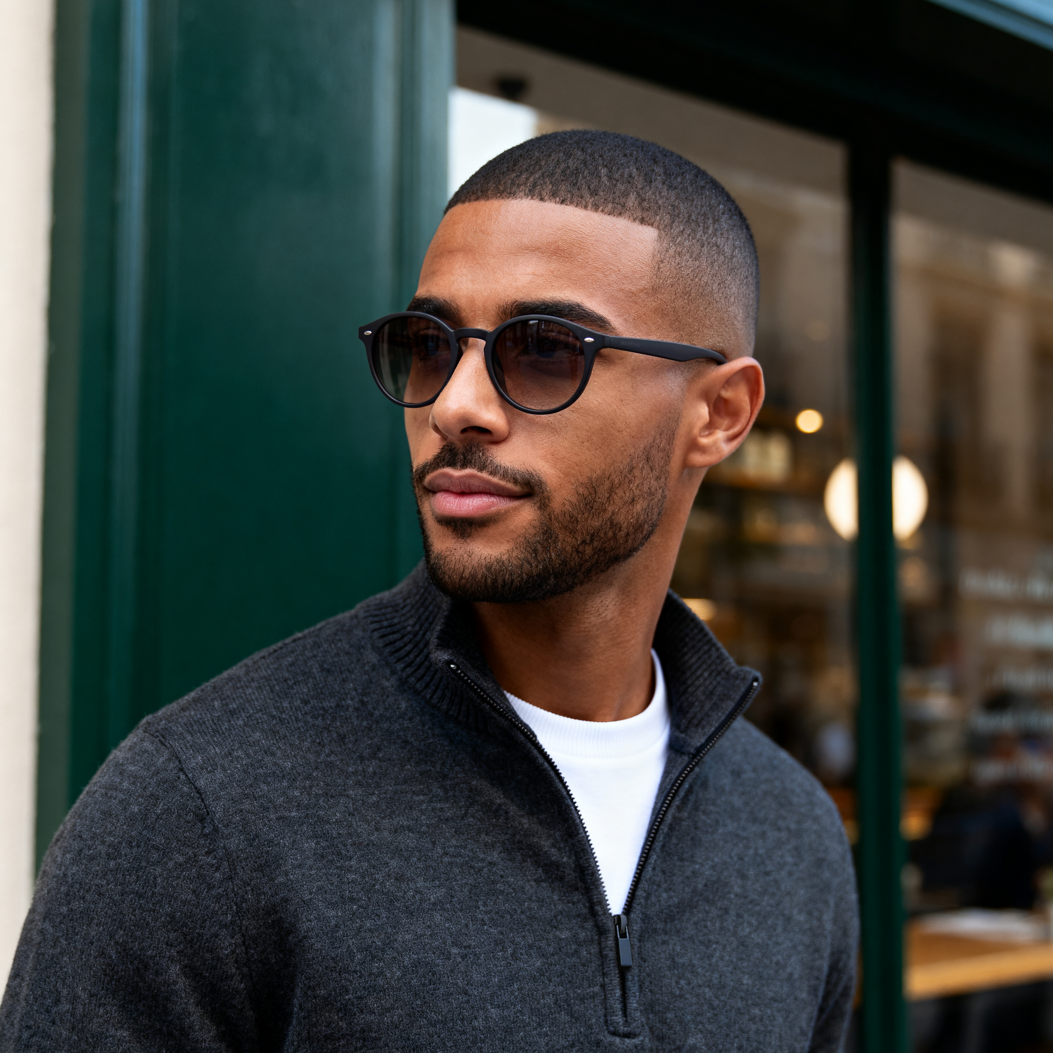 Wally Black & Brown Wade Sunglasses - 3