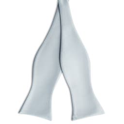 Arctic Blue Self-Tie Grosgrain Bow Tie