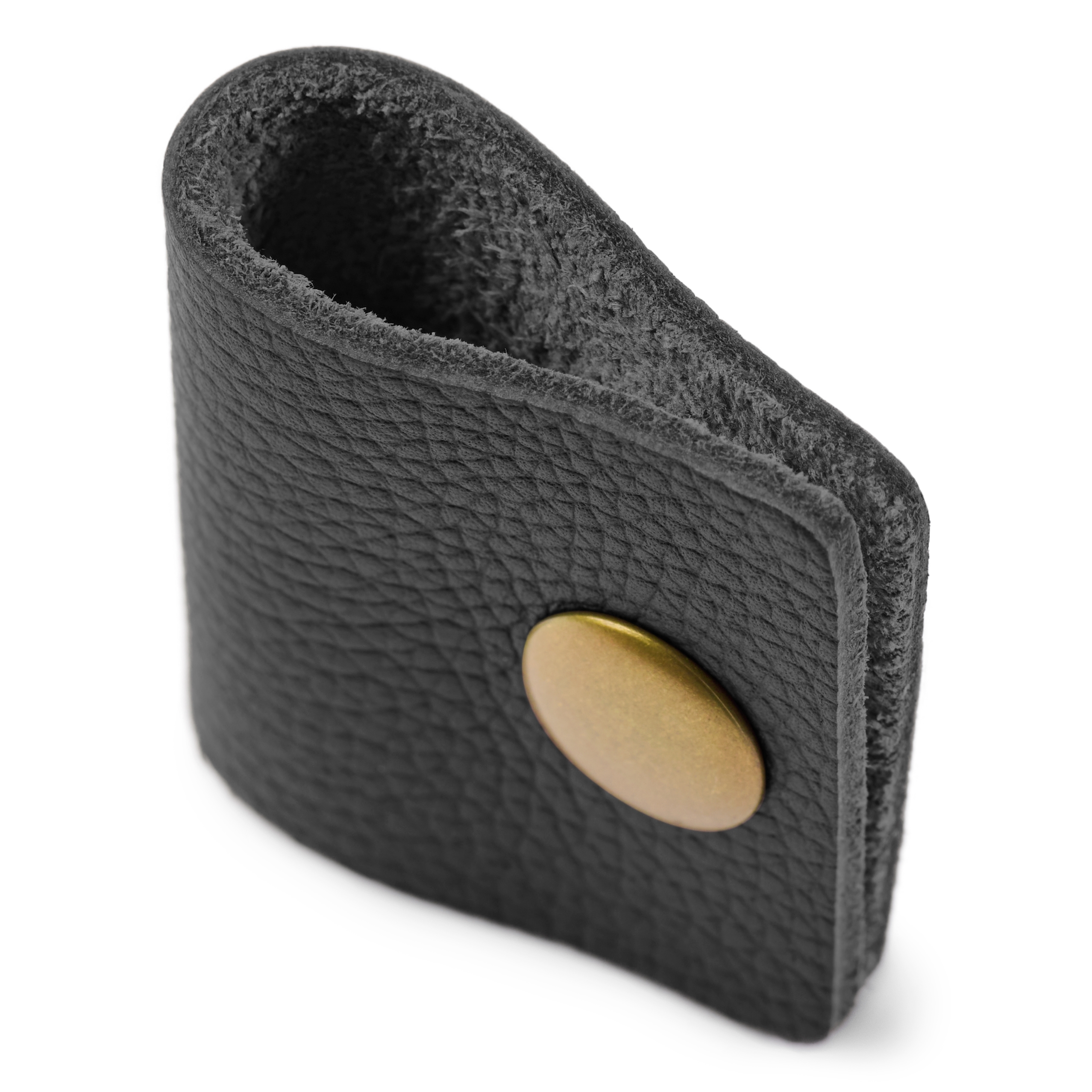 Kabel-Organizer | Schwarzes Leder | Klein - 3