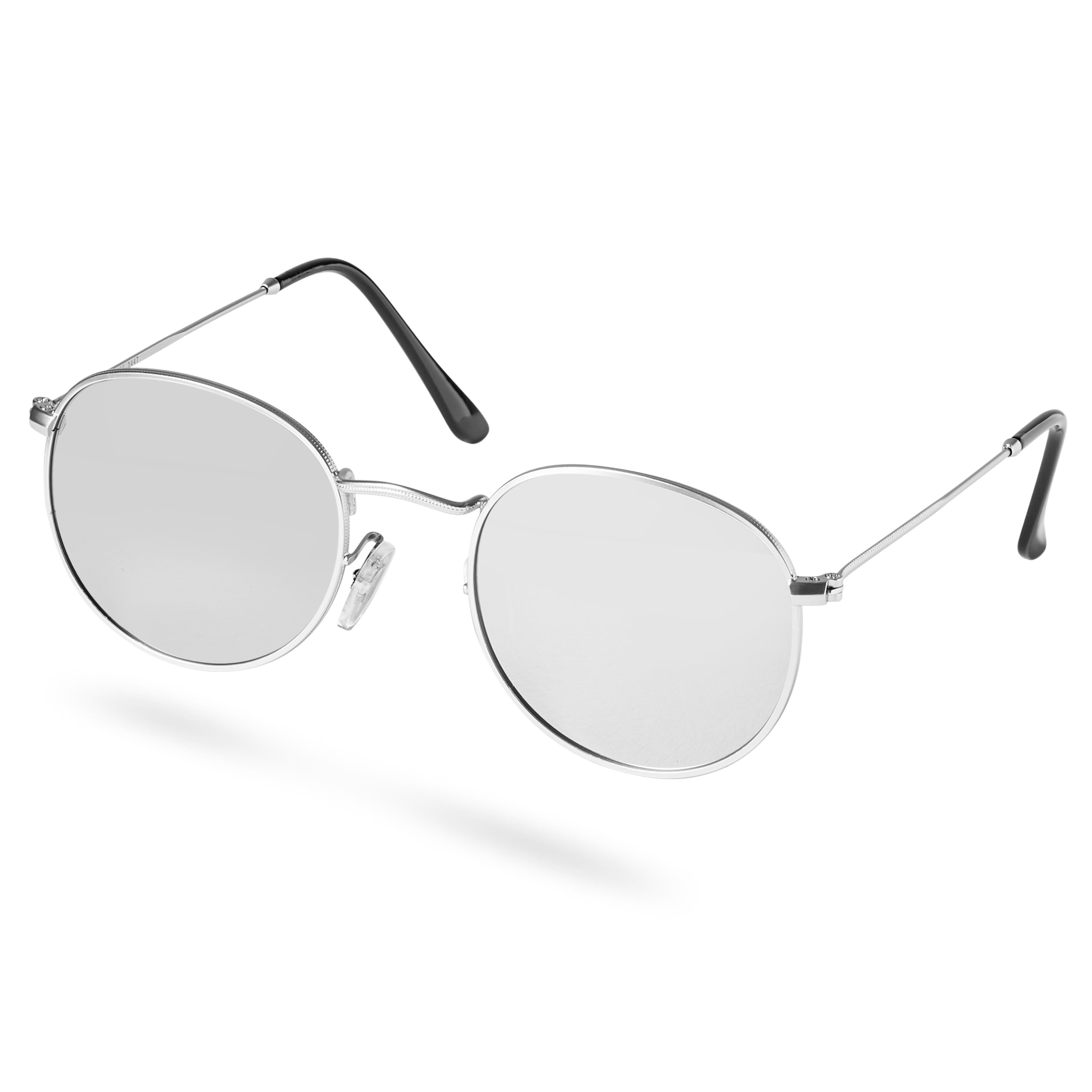 Dandy Silver-Tone Polarized Sunglasses