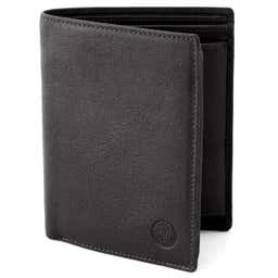 California | Black Stand-Up Leather Wallet