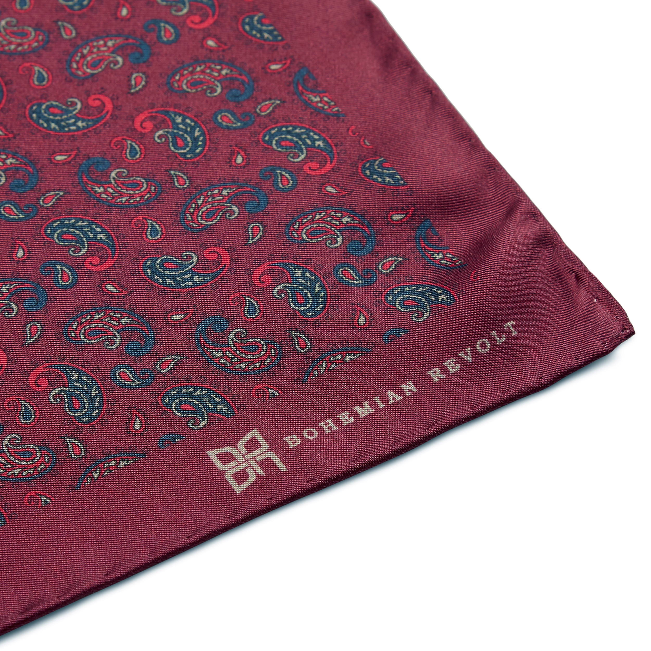 Копринена кърпичка за сако Bob - 4