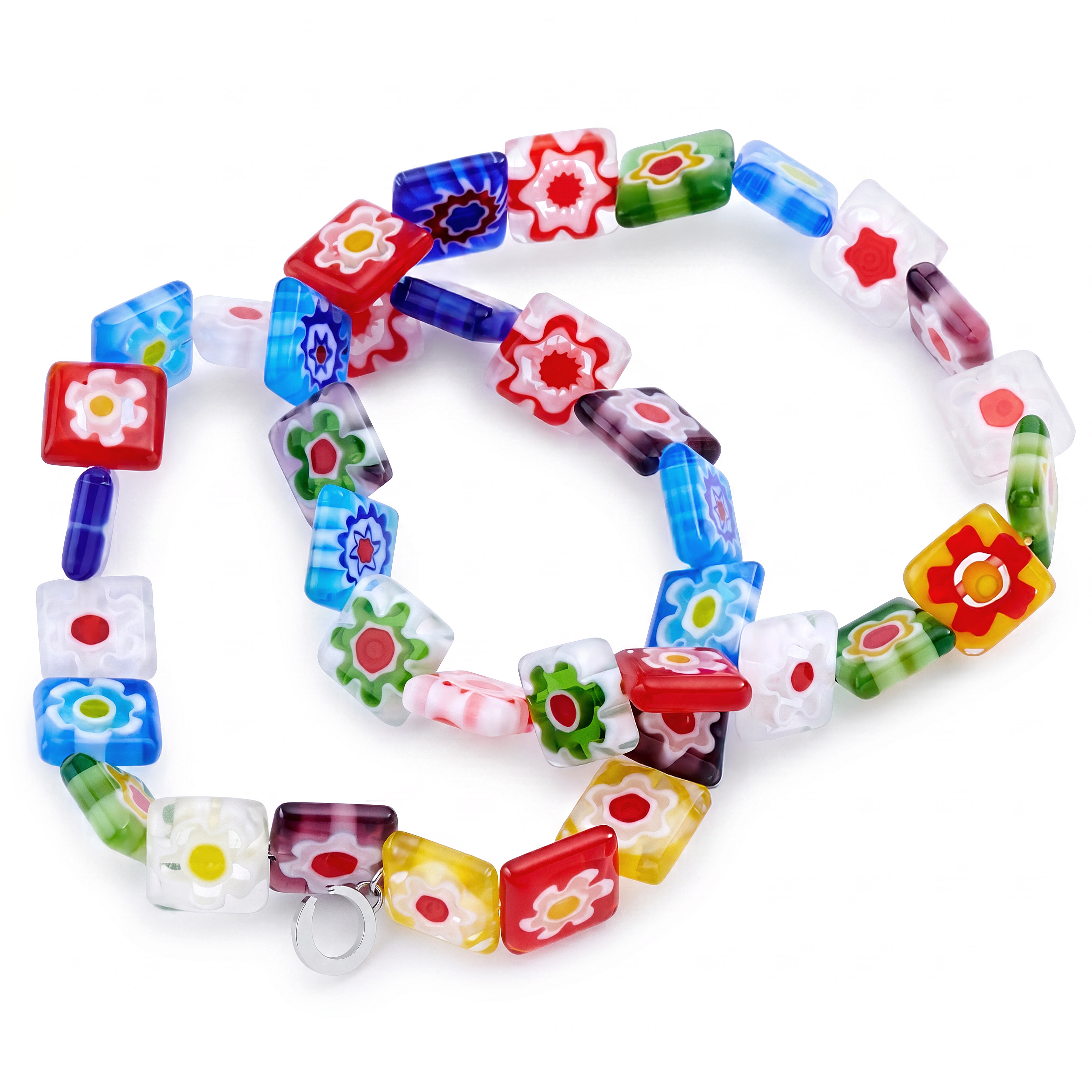 Pearlmania | Mosaic Cube Multicolour Bracelet - 2