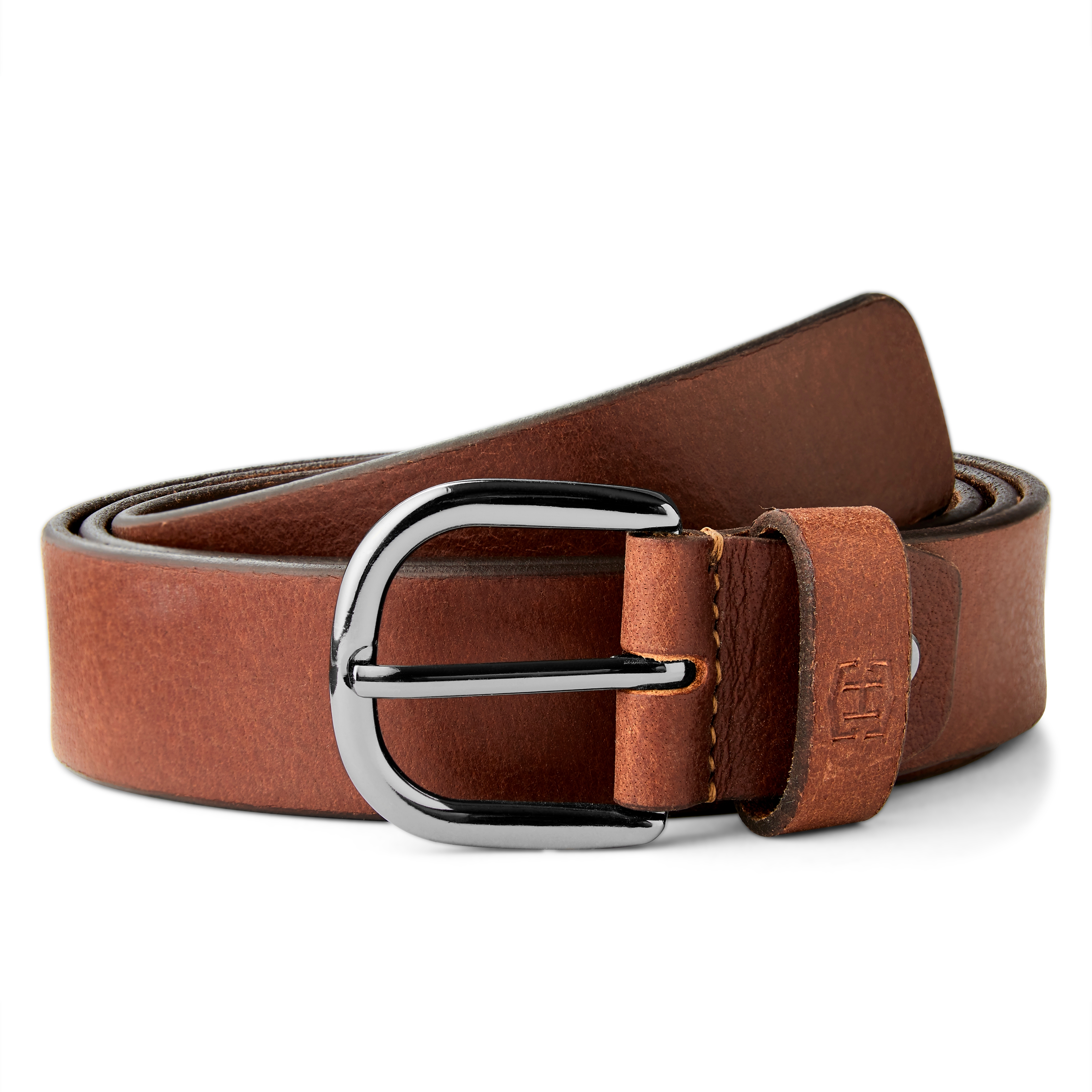 Santiago rjav usnjen pas - 1