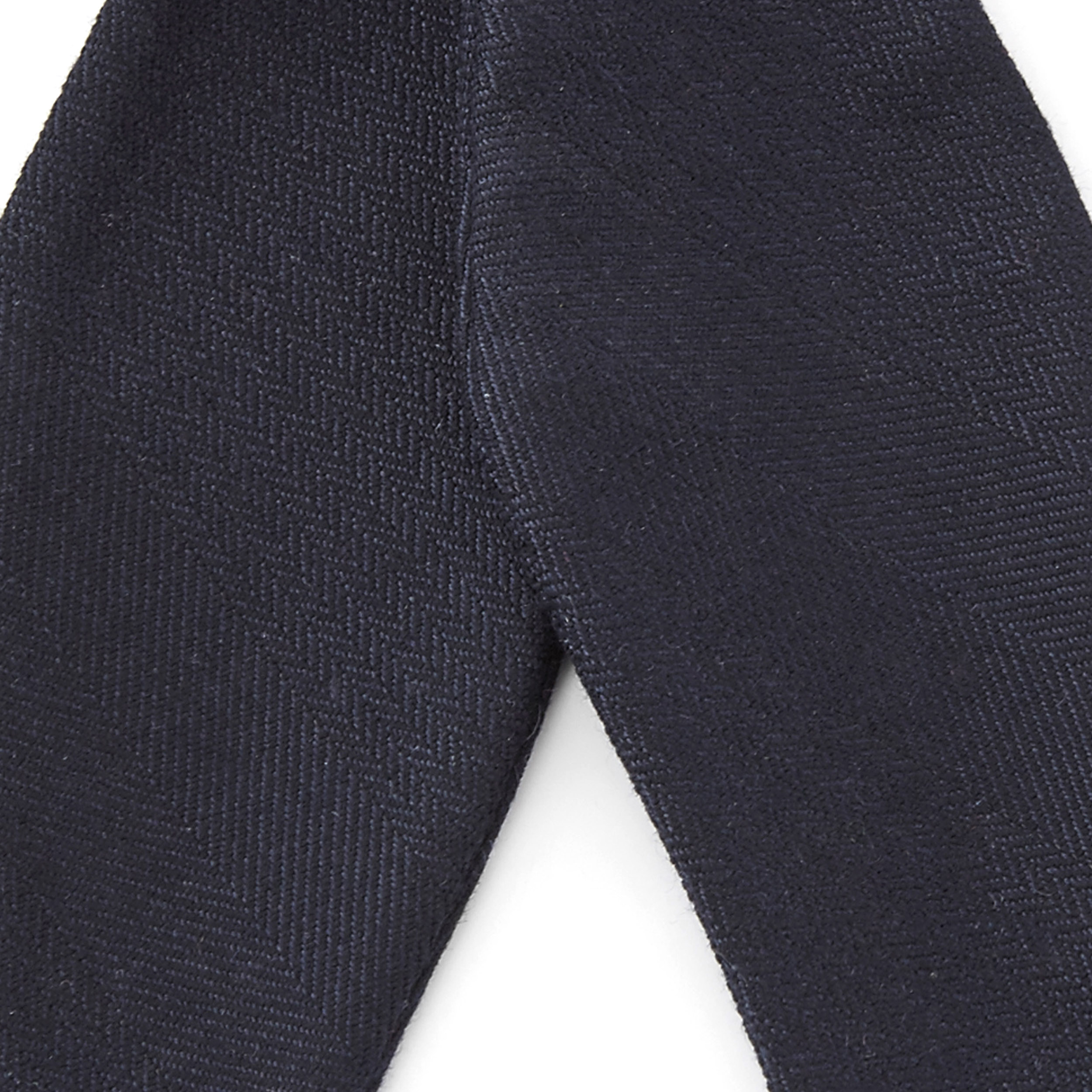 Pajarita para atar azul marino con textura - 2