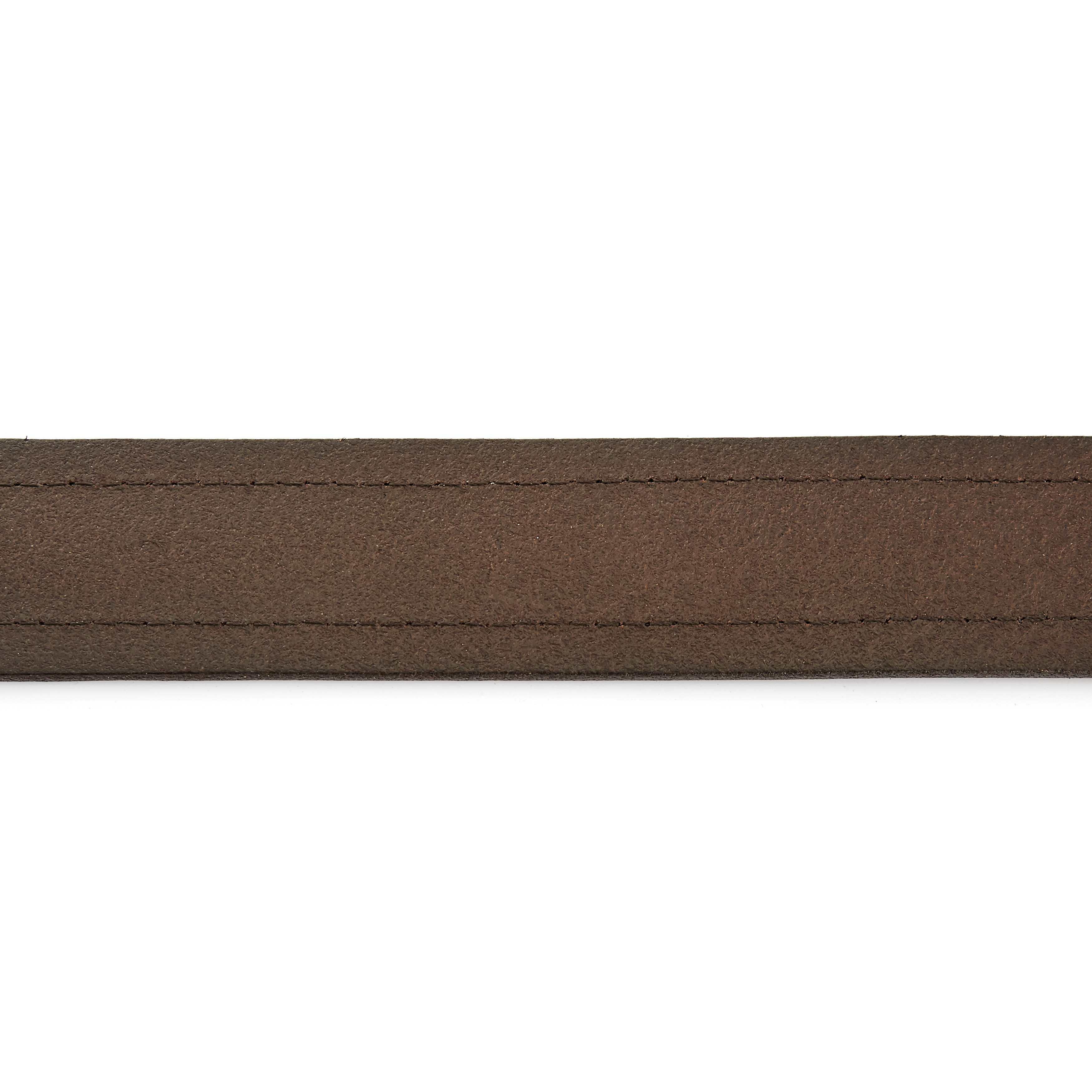 Smart Casual Donkerbruine Leren Riem - 3