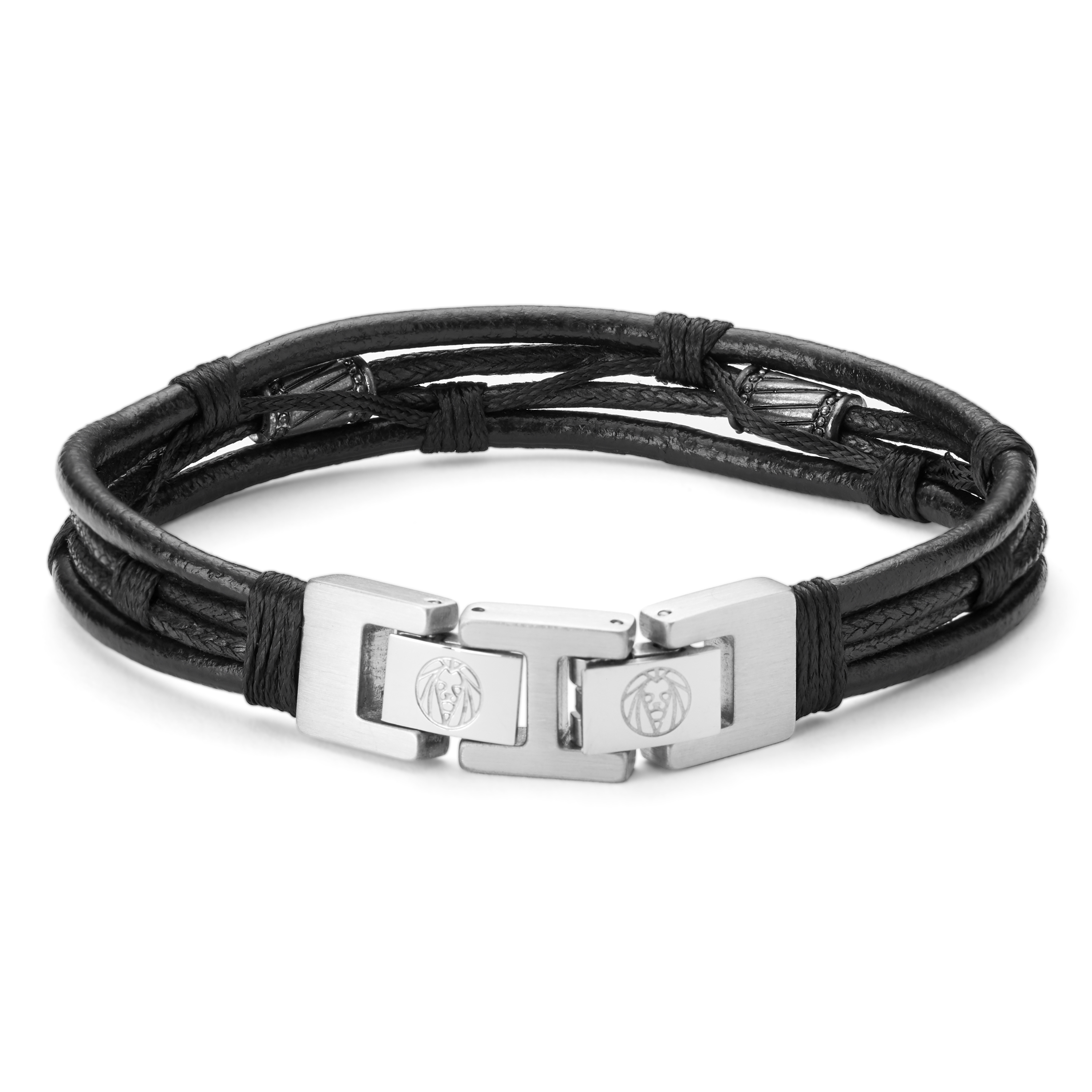 Lucleon Men's Roy Leather Bracelet