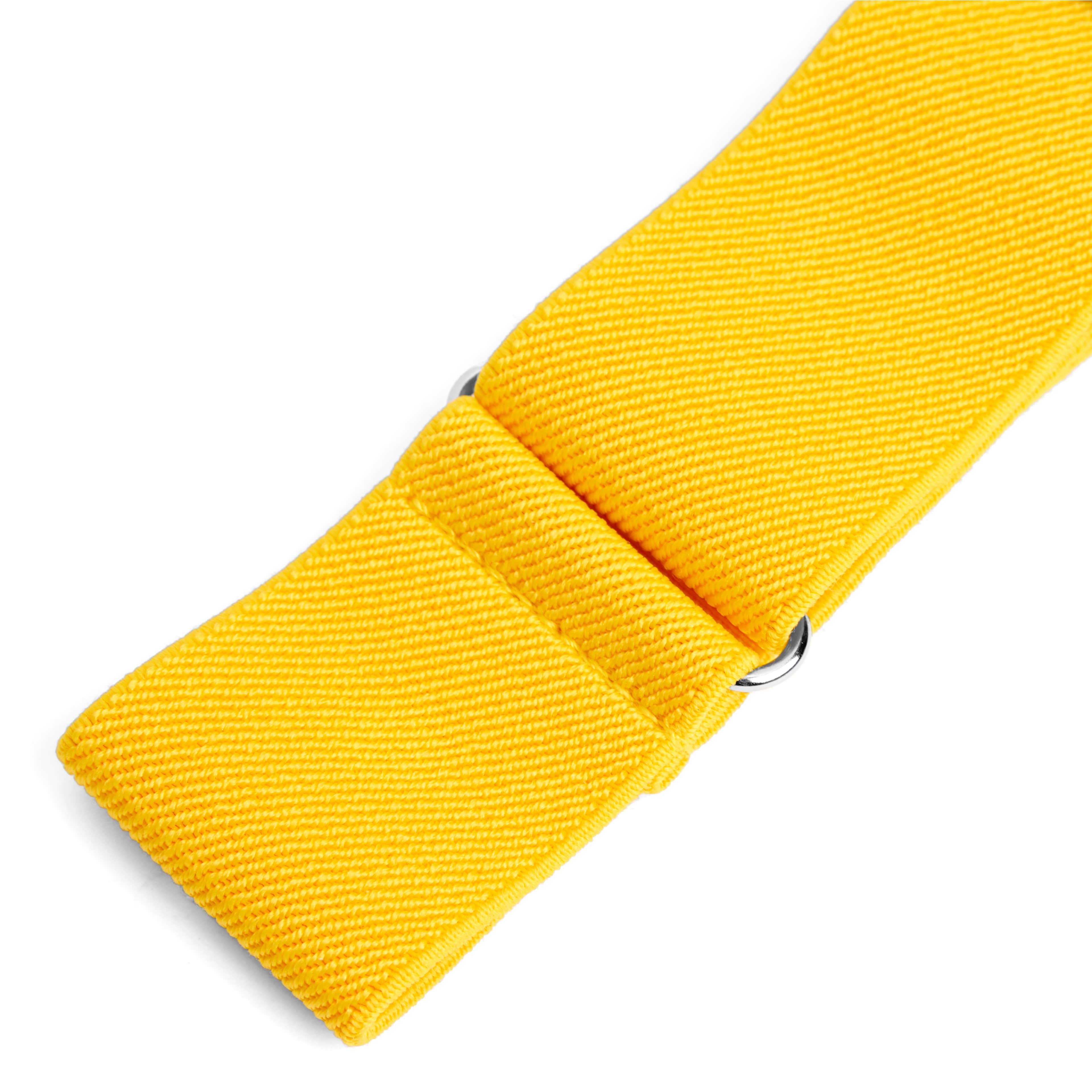 Wide Golden Yellow Sleeve Garters  - 2 - hover gallery
