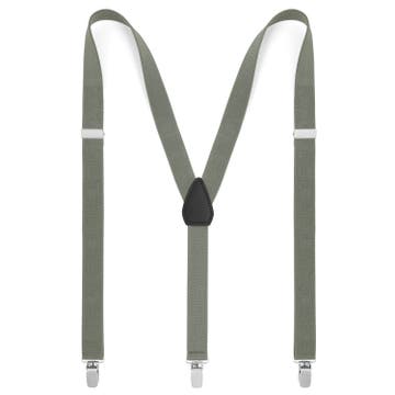 Charcoal Slim Clip-On Suspenders Charcoal Slim Clip-On Suspenders