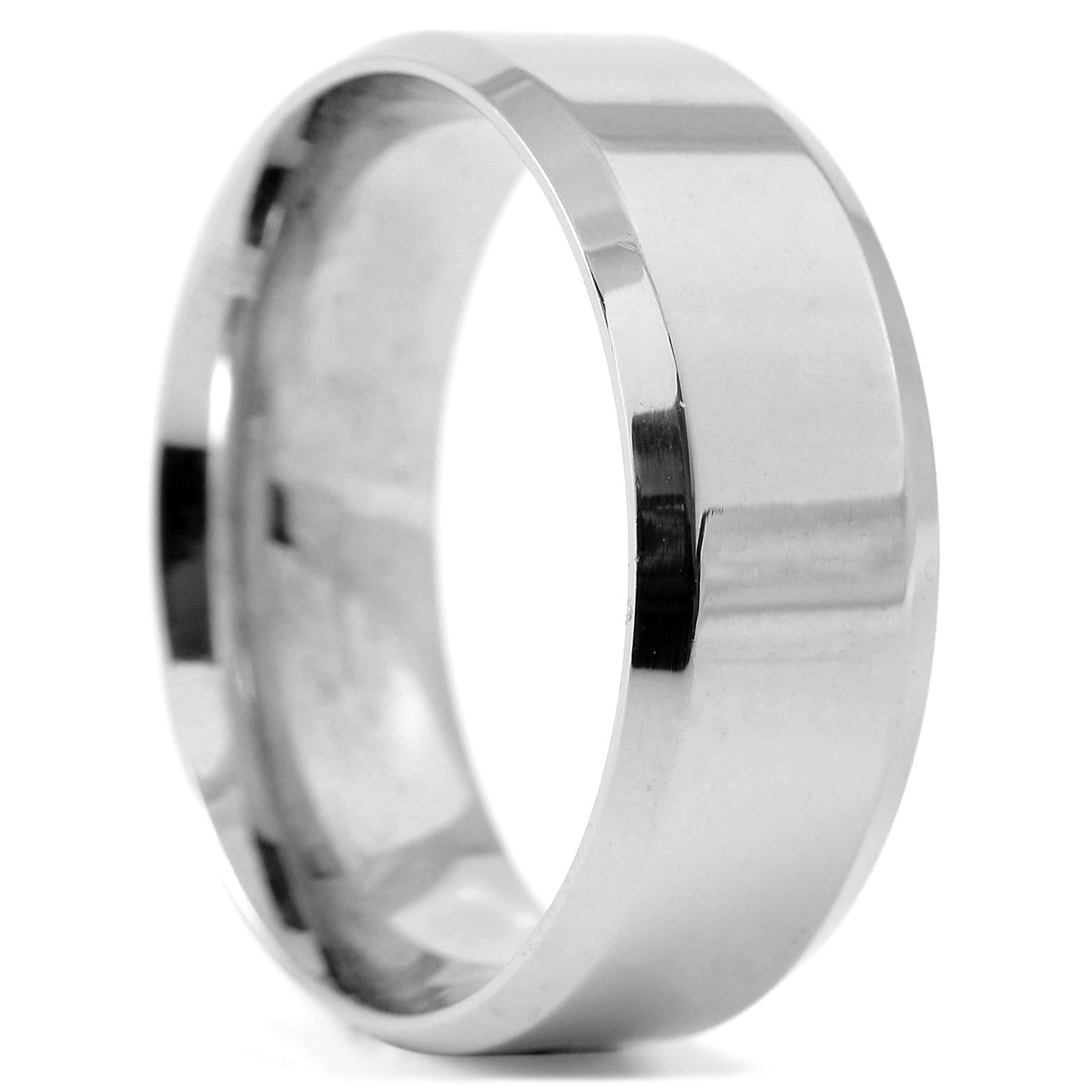 Mirror Steel Ring - 1 - primary thumbnail small_image gallery