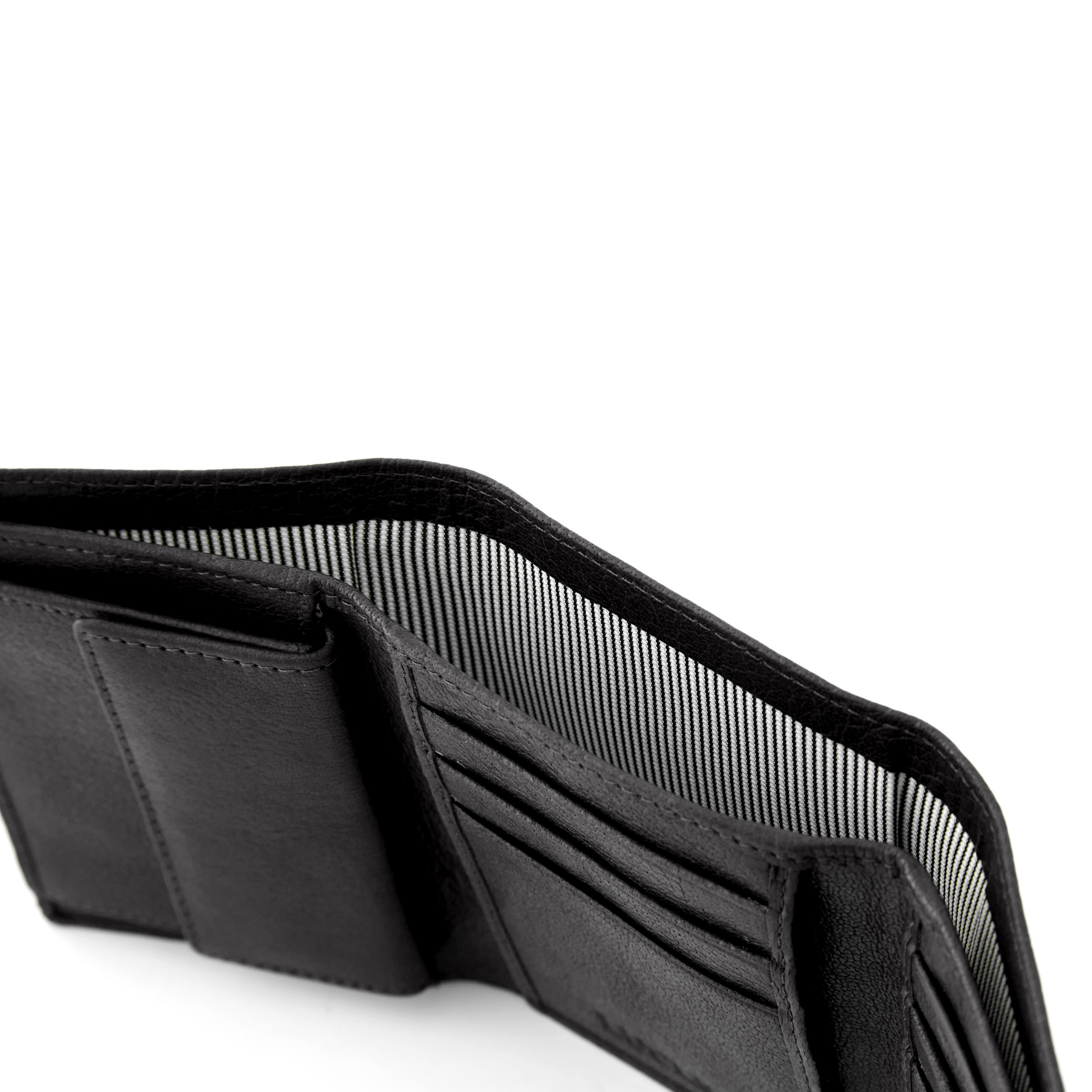 Zwarte California Trifold Portemonnee - 7