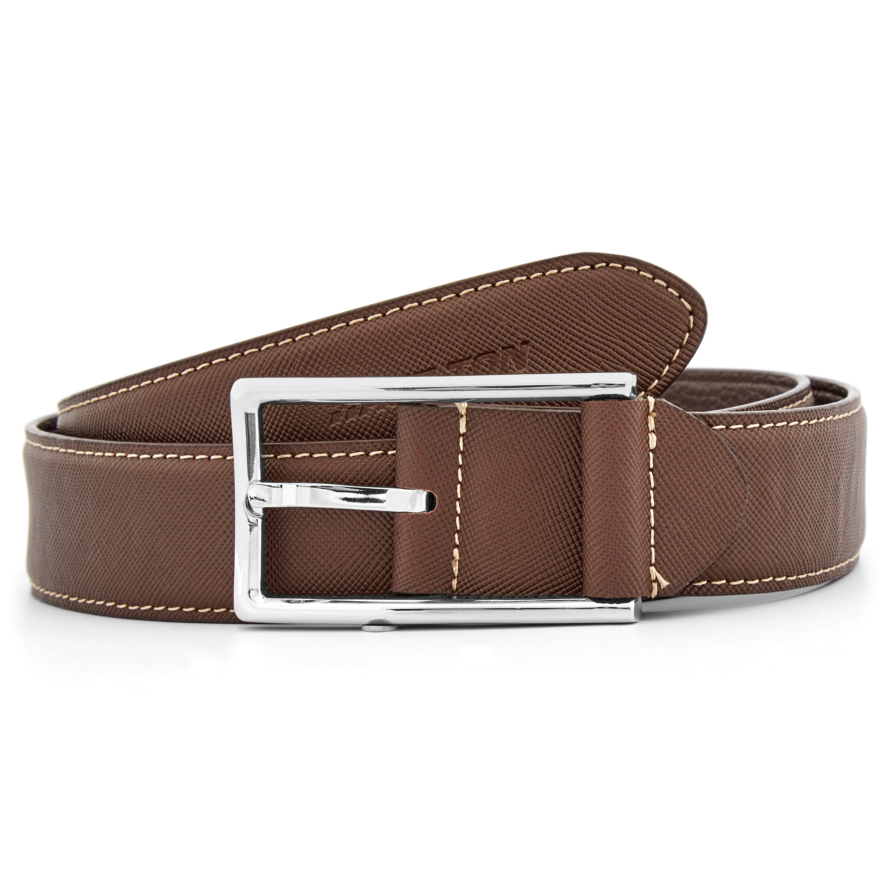 Caramel Genuine Leather Belt - 1