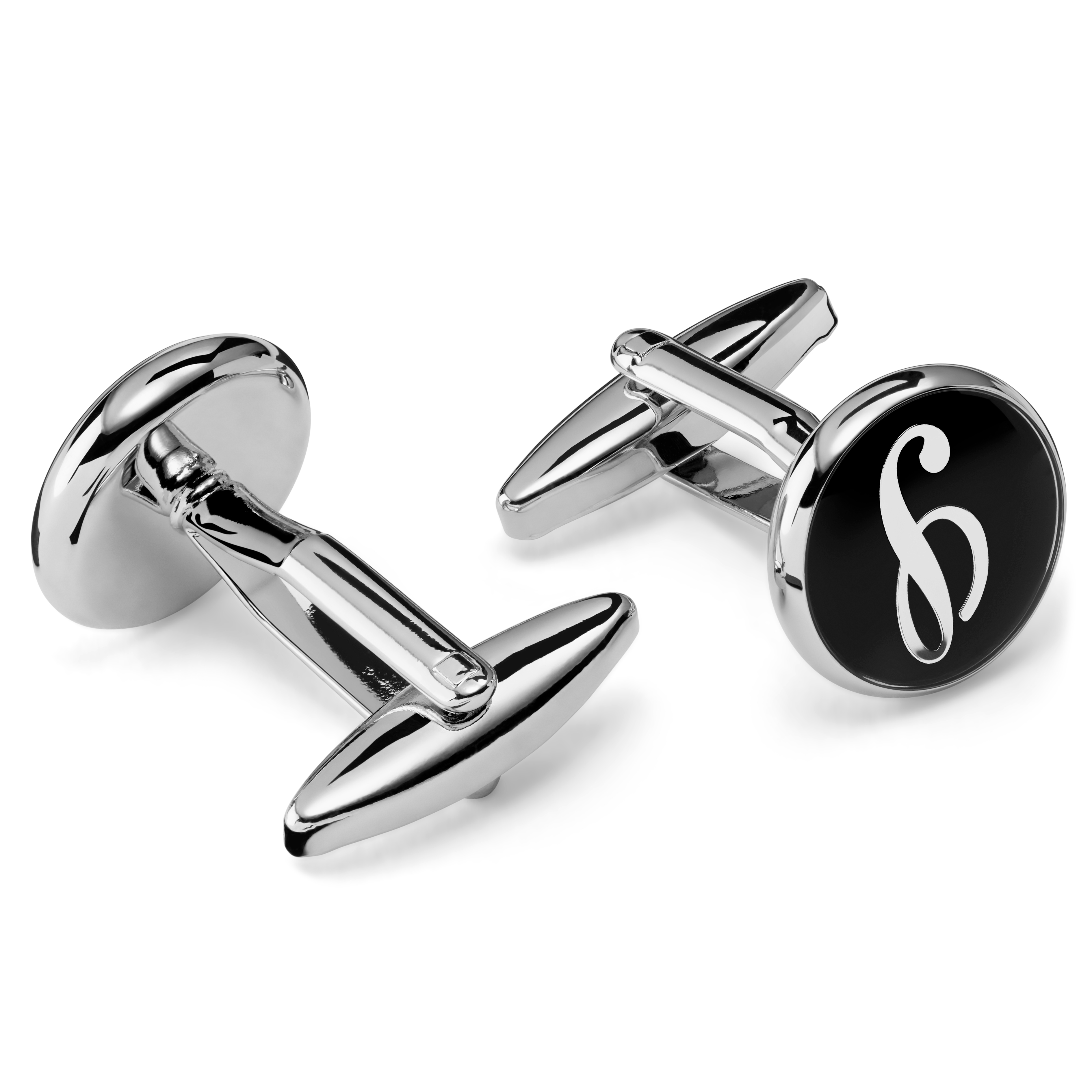 Apaļas burta S aproču pogas - 2