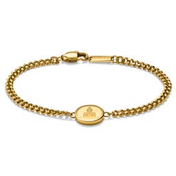 Unity | Gold-tone Buddha Bracelet