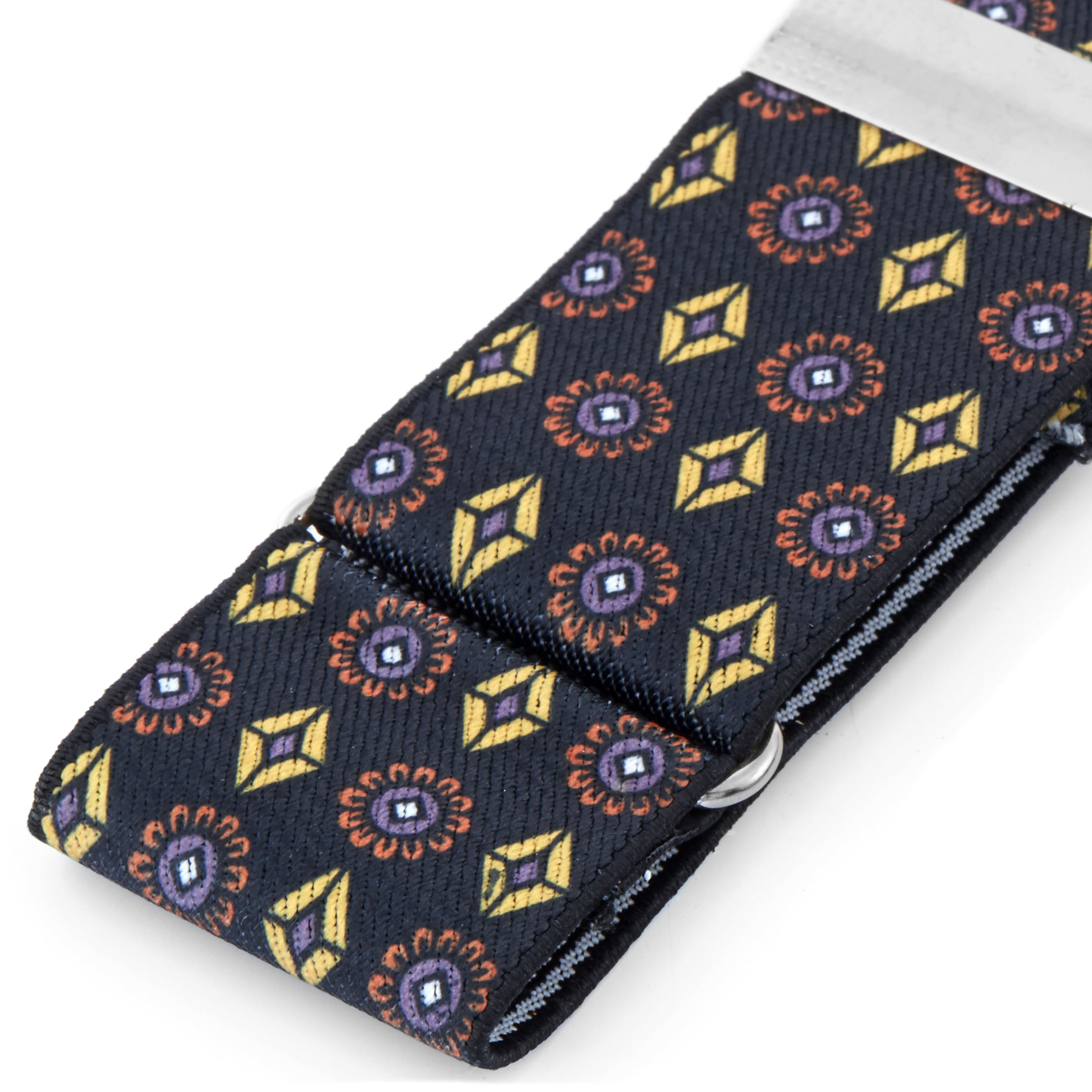 Mouwophouders met Bloem- en Diamantpatroon - 2