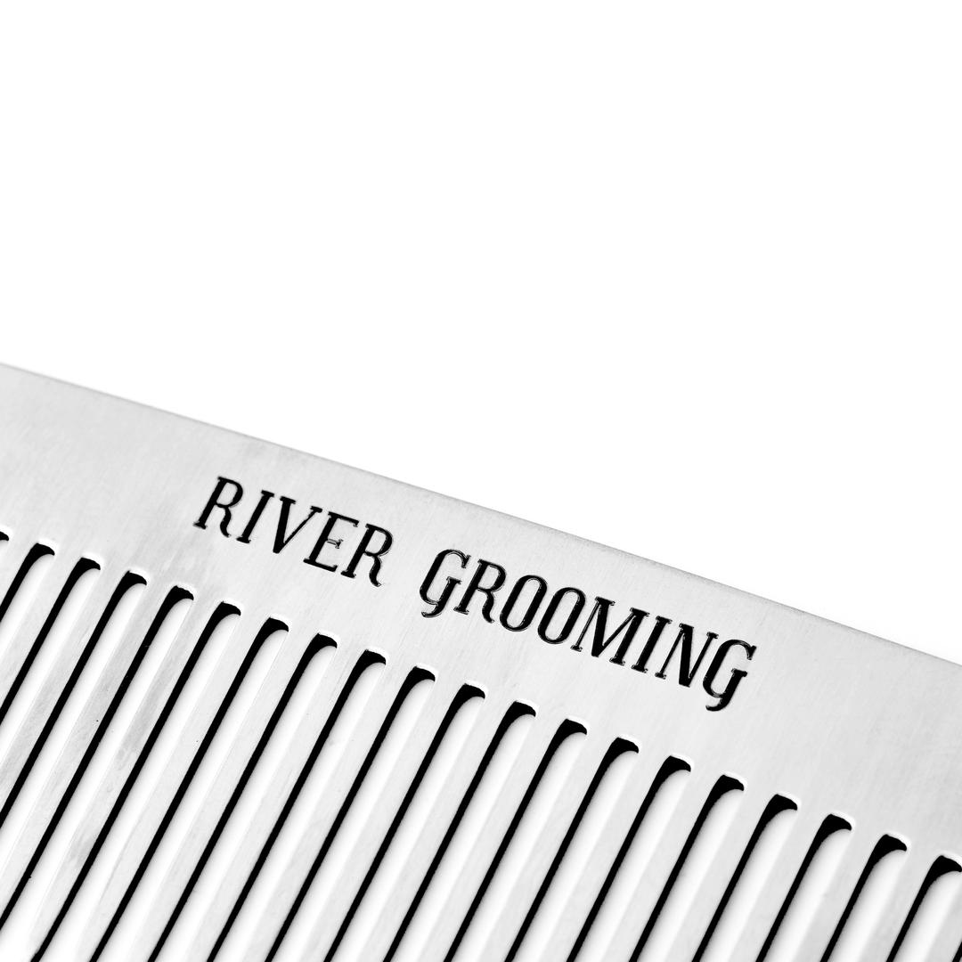 Basic Narrow Toothed Stainless Steel Comb | In stock! | River Grooming