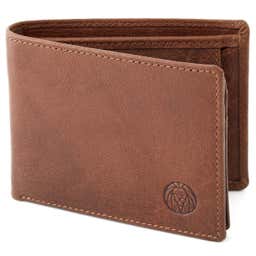 California | Simple Tan Leather Wallet