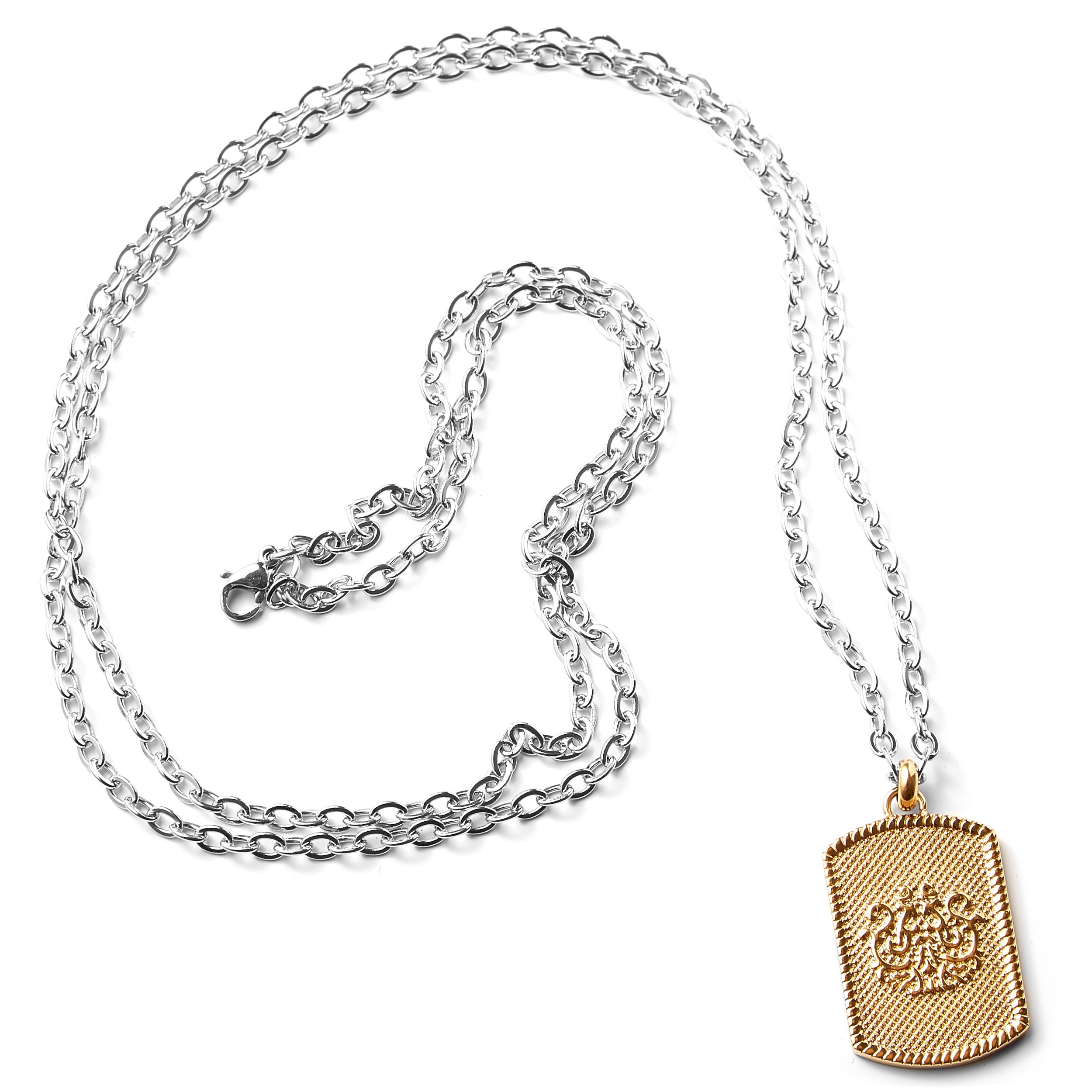 Guldfärgat Sigill Hängsmycke - 3